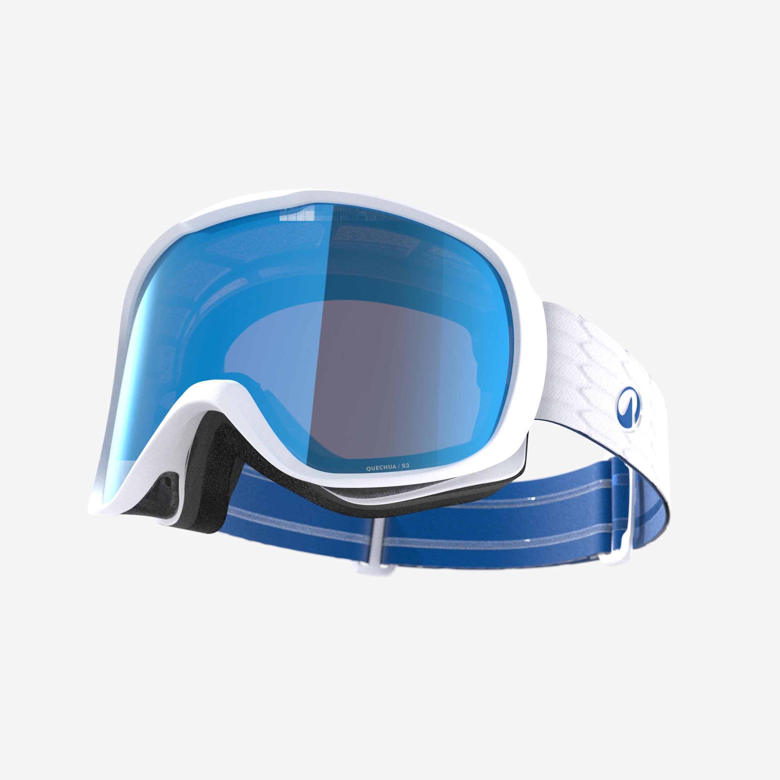 Gogle narciarskie i snowboardowe dla dorosłych i dzieci Wedze G 500 S3