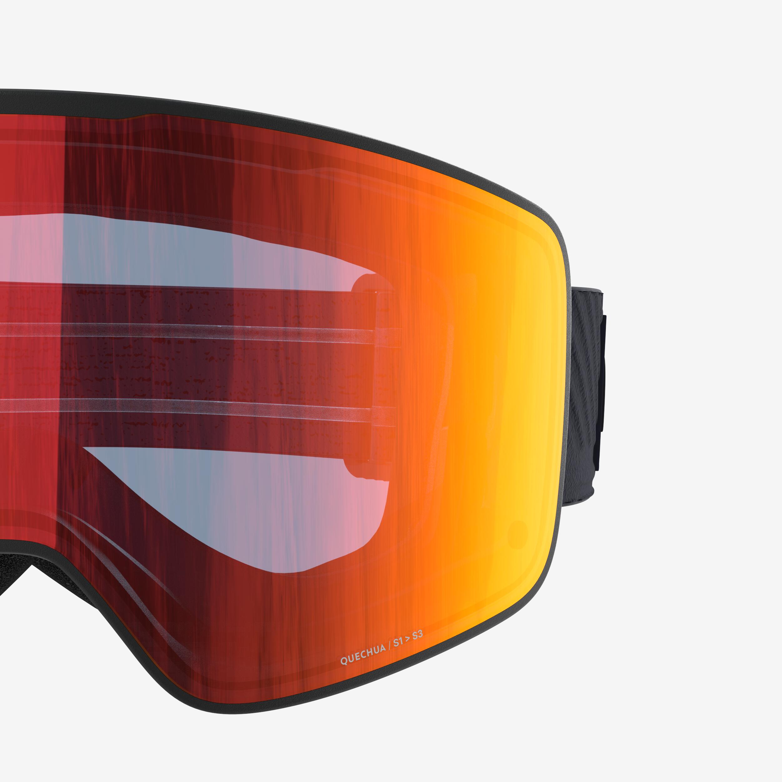 Máscara de ski lente fotocromática intercambiável  G 900 C PH azul preto 4/8