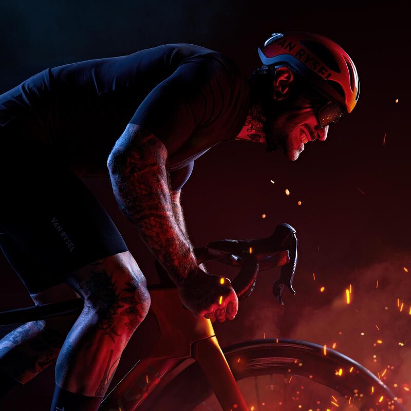 Casque de vélo route aéro MIPS, RCR-F Inferno édition