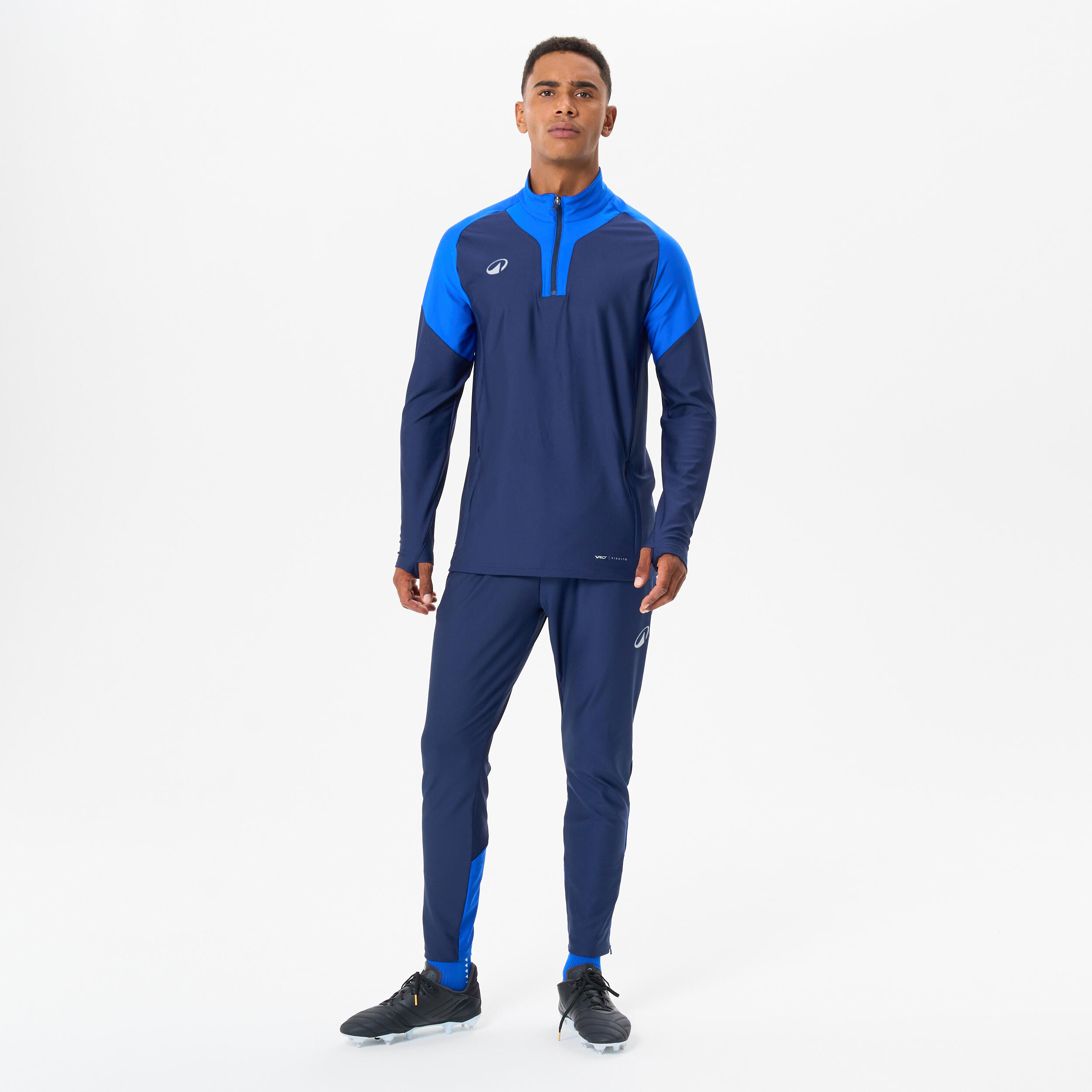 Pantaloni calcio uomo VIRALTO CLUB blu 3/3