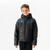 VESTE CHAUDE DE FOOTBALL COURTE ENFANT NOIRE