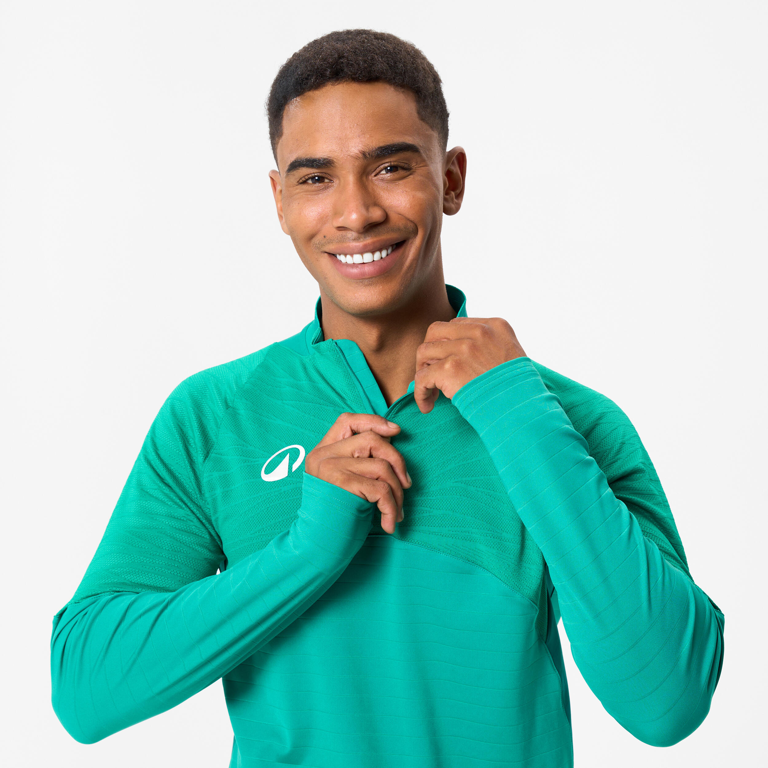 Sweat 1/2 zip CLR club VERT 3/7