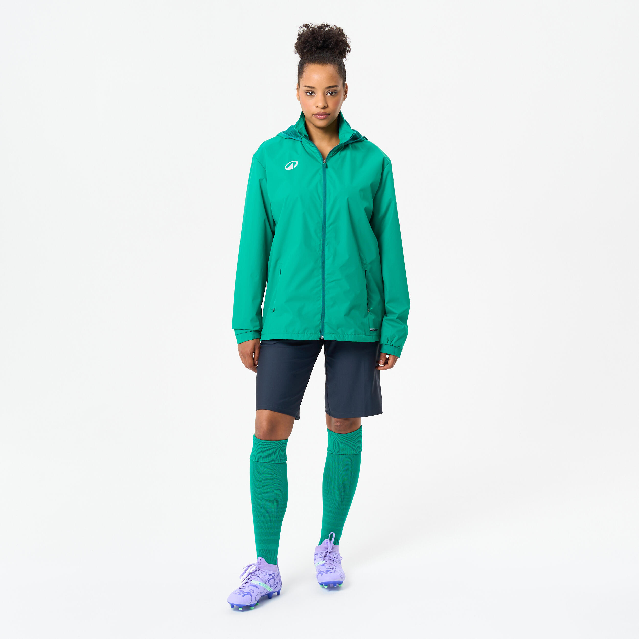 Adult Long Shorts Viralto Club - Green/Carbon Grey 7/7