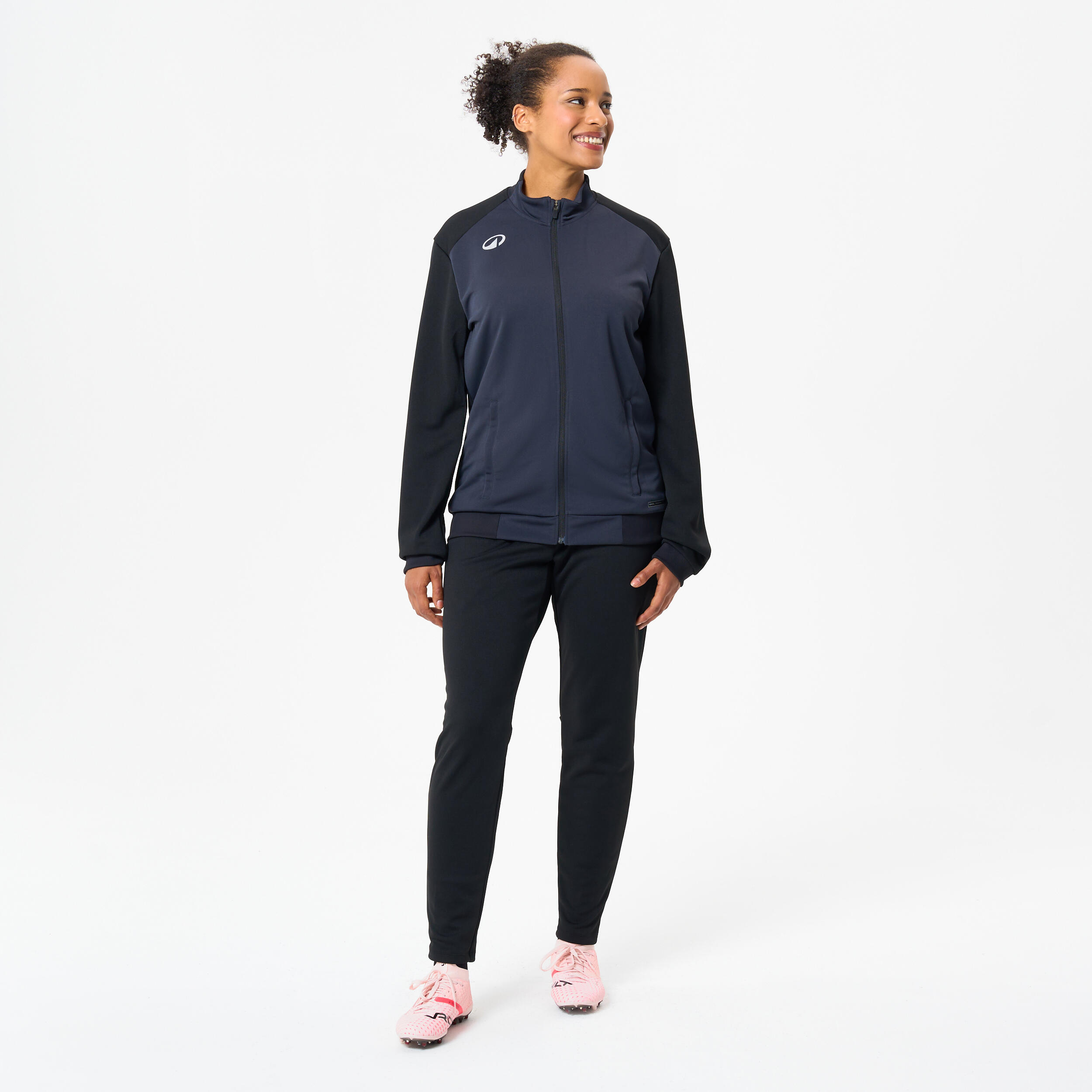 Football Jacket Training  Essential - Black/Grey