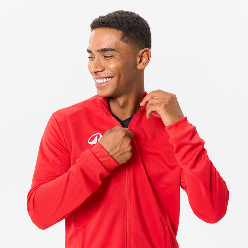 Casaco de Treino de Futebol ESSENTIAL Vermelho
