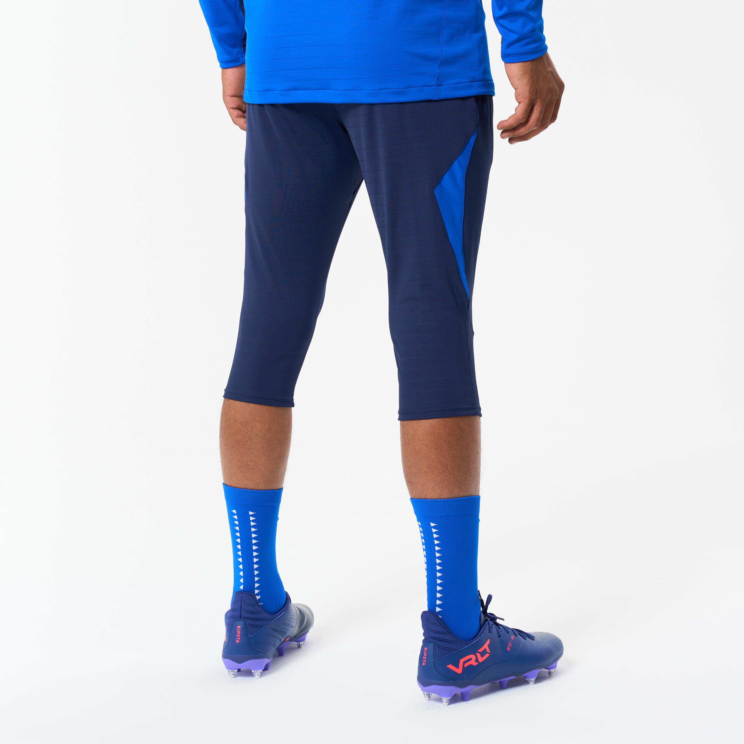 Pantalón de fútbol CLR 3/4 Azul marino 3/5