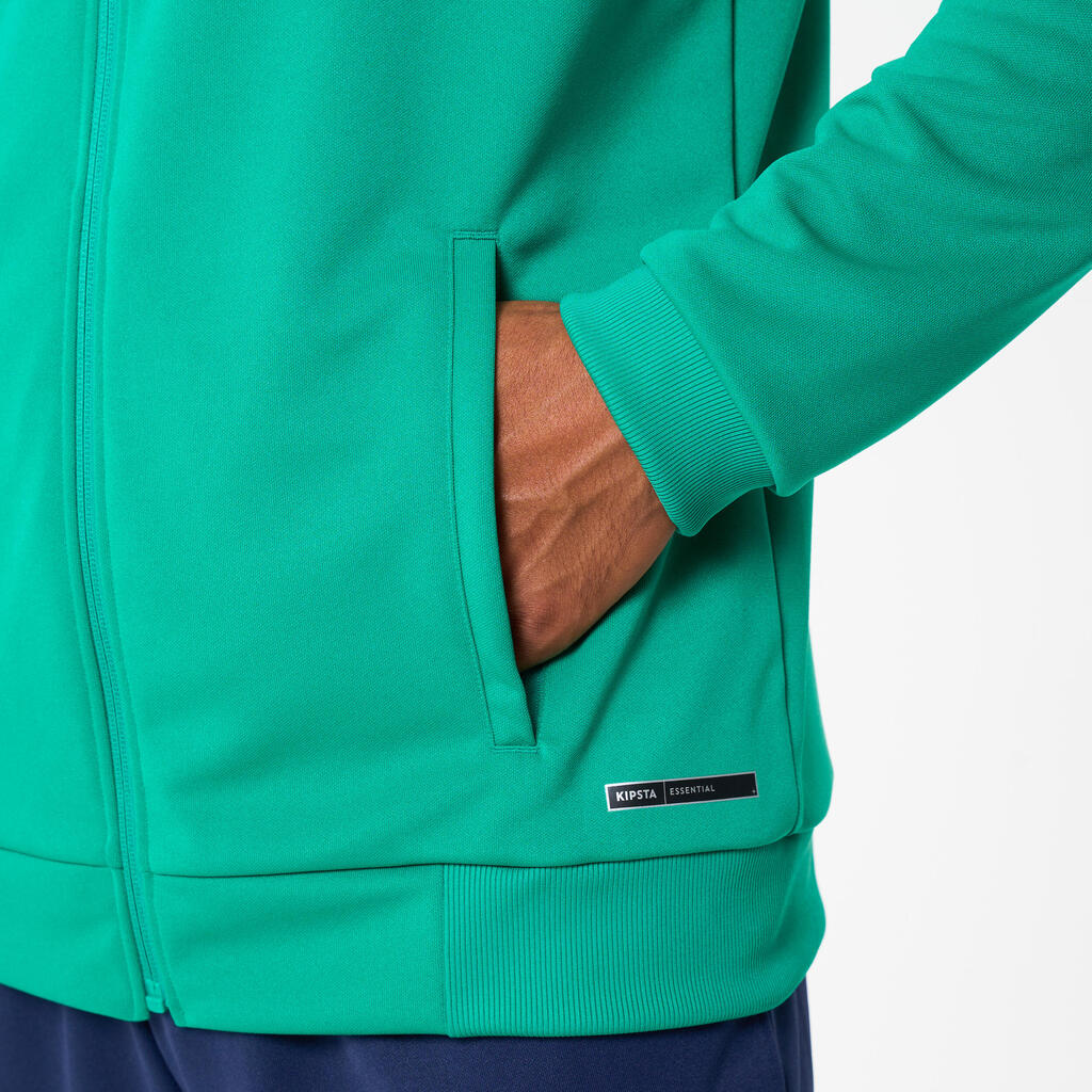 Fußball Trainingsjacke - Essential Club schwarz