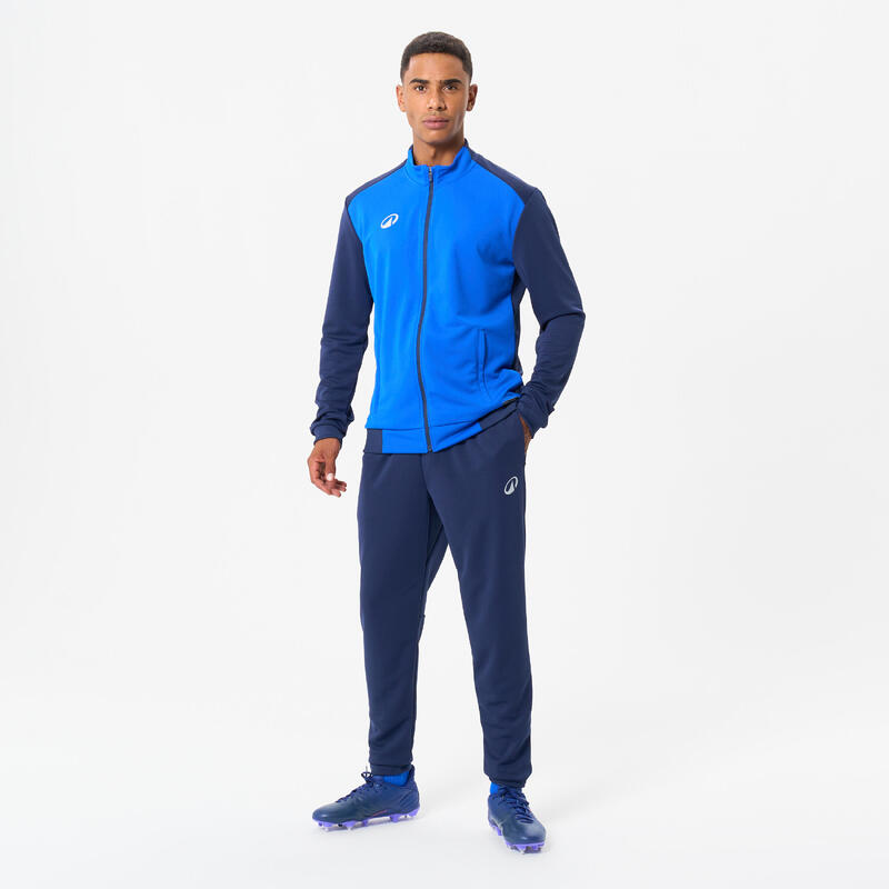 Pantalon football essentiel adulte bleu marine