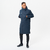 Parka de football longue adulte noir