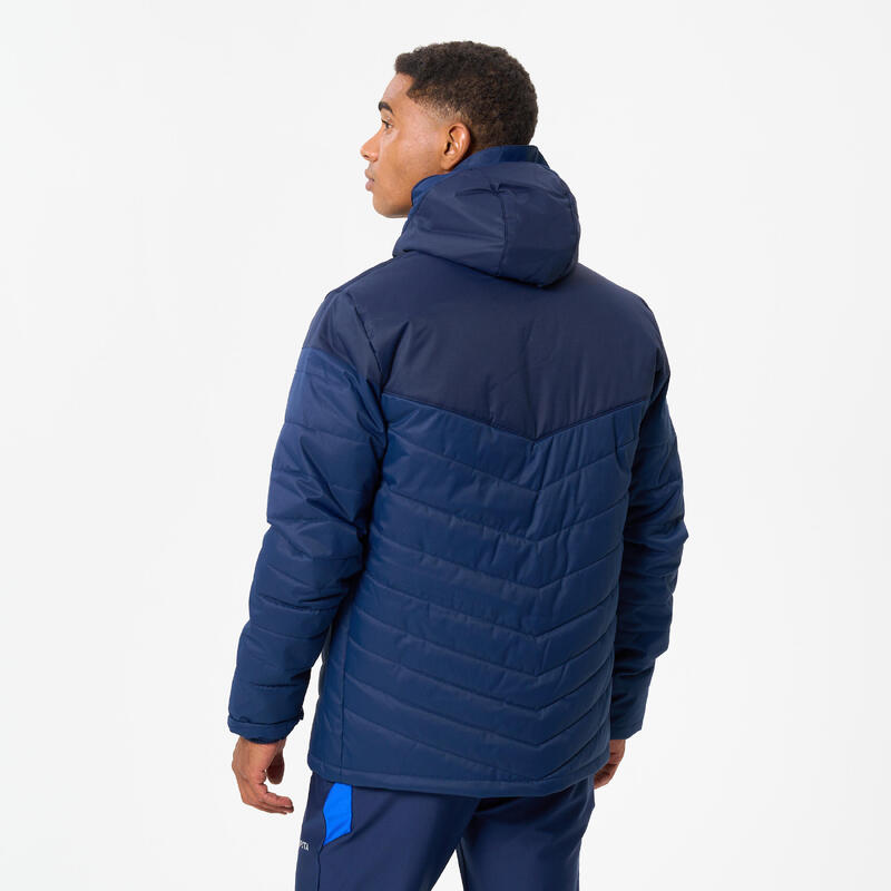VESTE DE FOOTBALL COURTE SR BLEUE MARINE