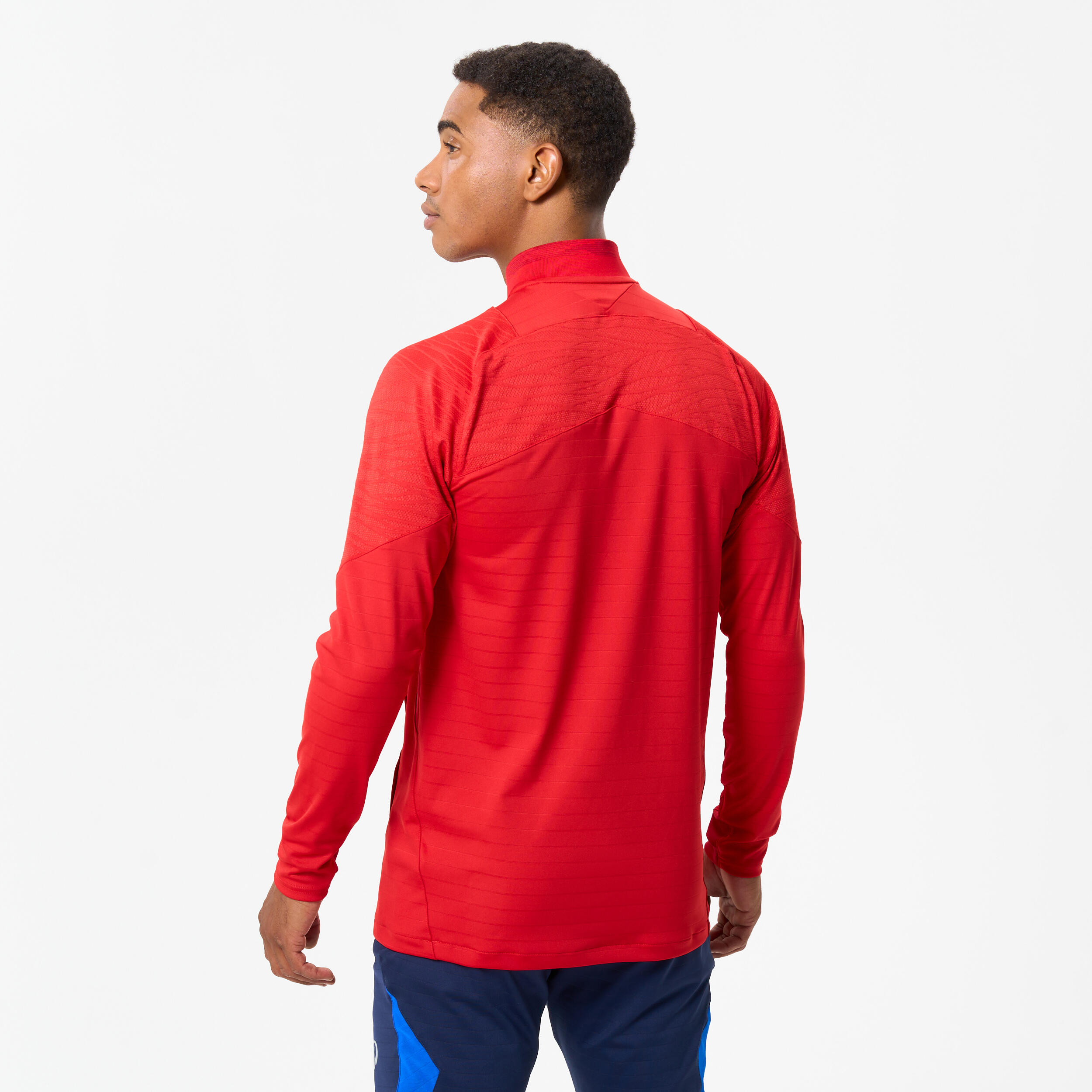 Sweat 1/2 zip CLR club rouge 4/8