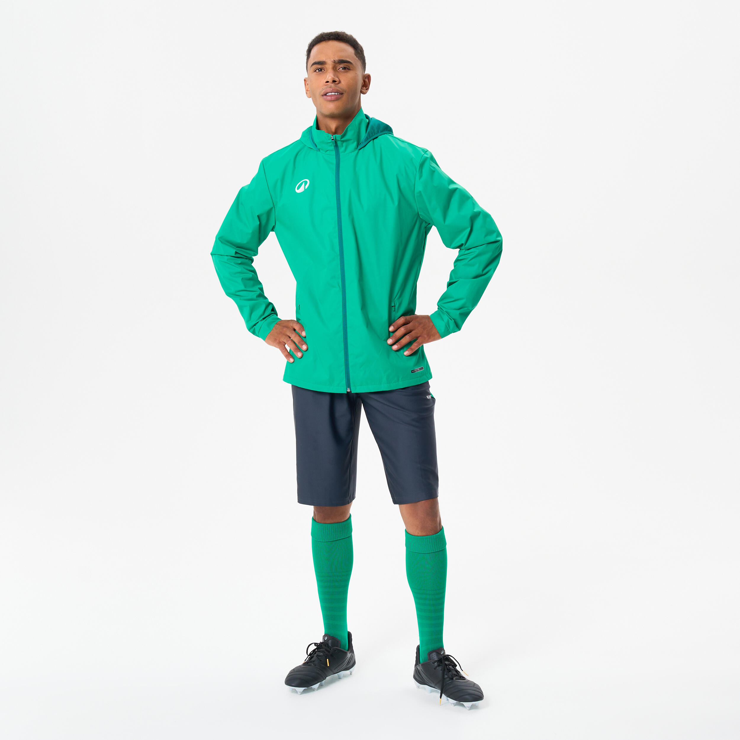 KIPSTA Damen/Herren Fußball Shorts knielang – Viralto Club grün | 03608390312986
