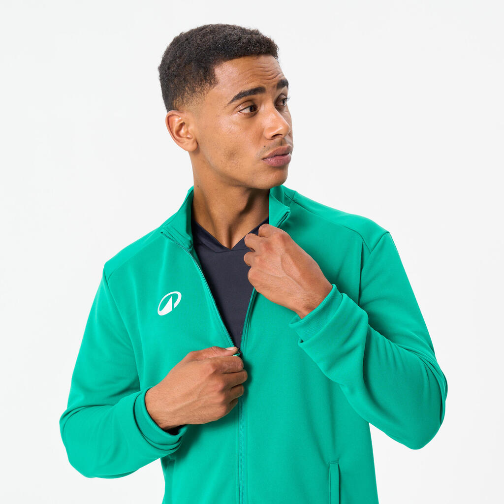 Fußball Trainingsjacke - Essential Club schwarz