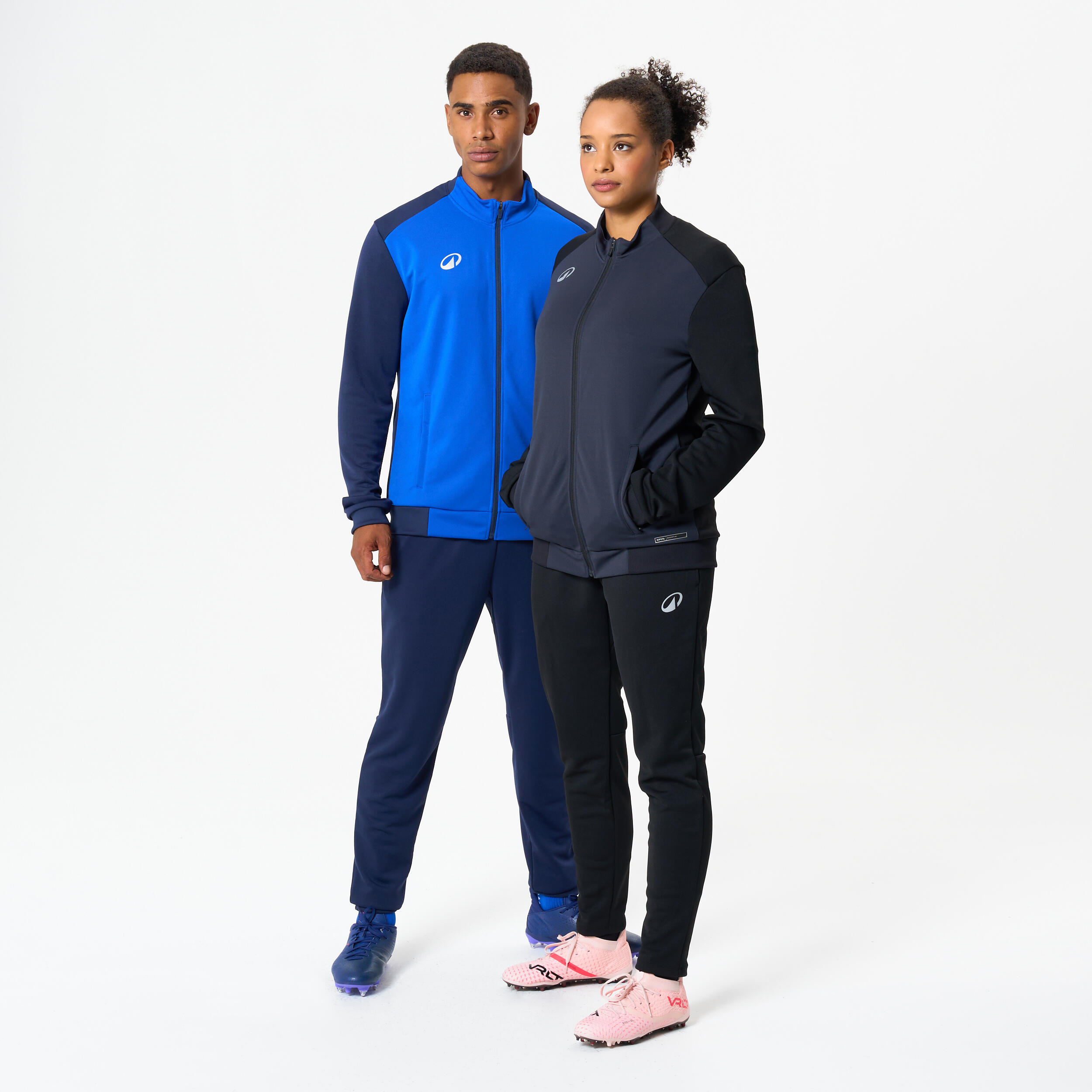 Football Jacket Training  Essential - Black/Grey