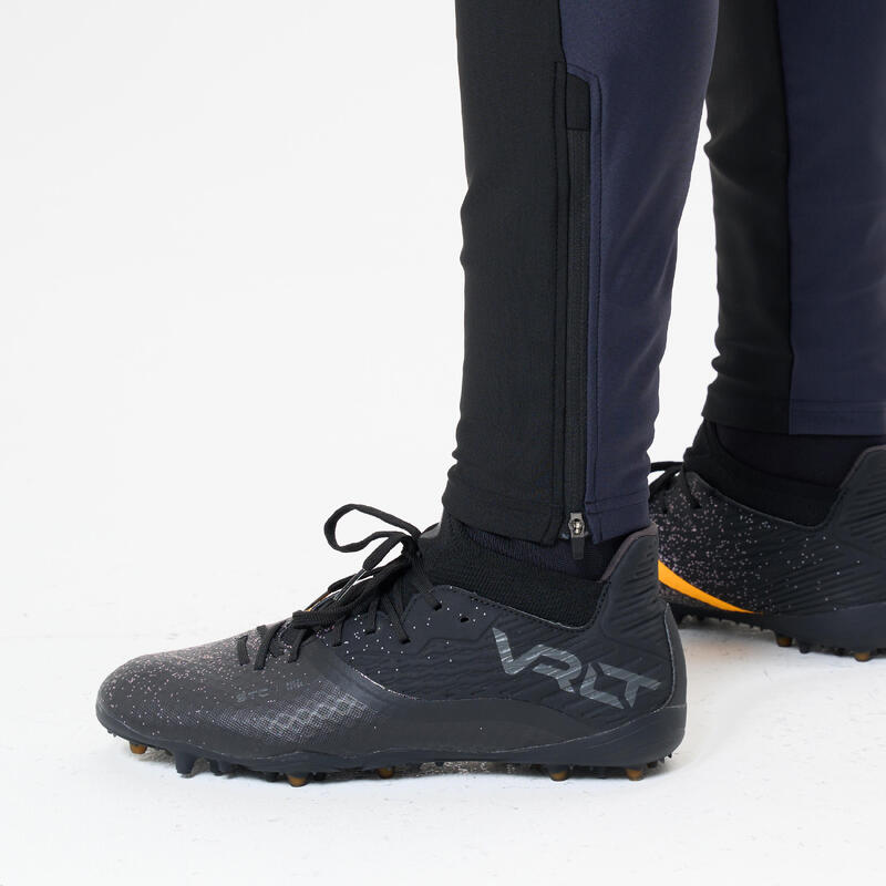 Pantalon de trening Fotbal VIRALTO CLUB Gri-Negru Adulți 