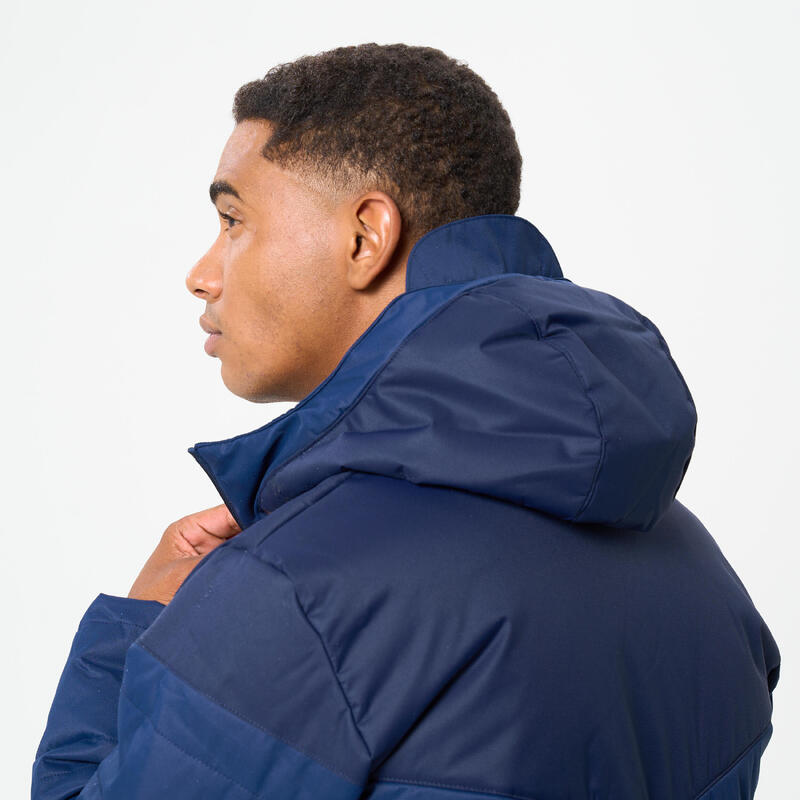 VESTE DE FOOTBALL COURTE SR BLEUE MARINE