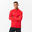 Casaco de Futebol Adulto ESSENTIAL CLUB Vermelho