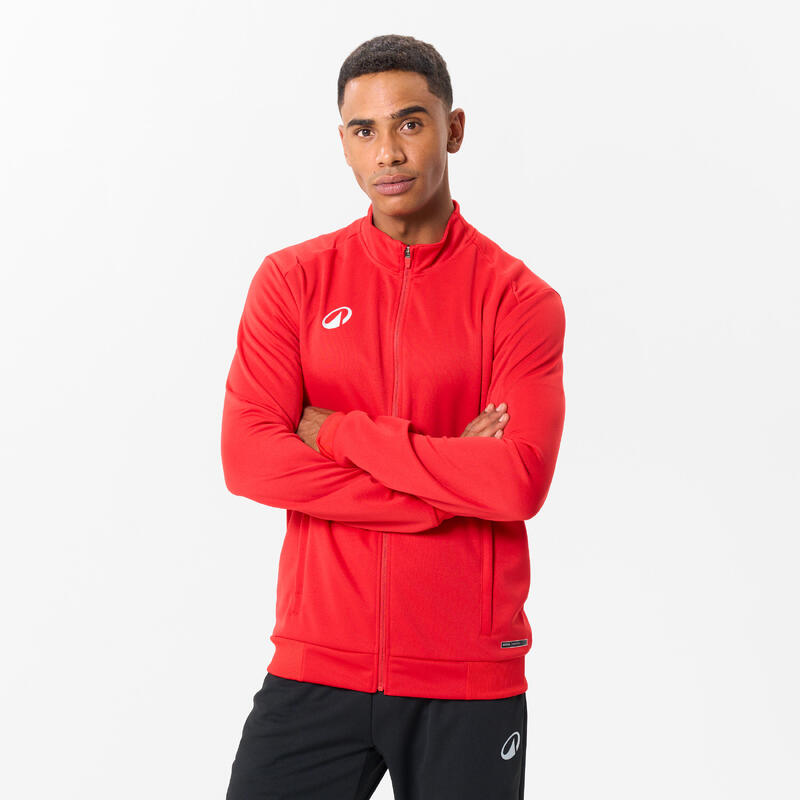 Trainingsvest voor voetbal Essential rood