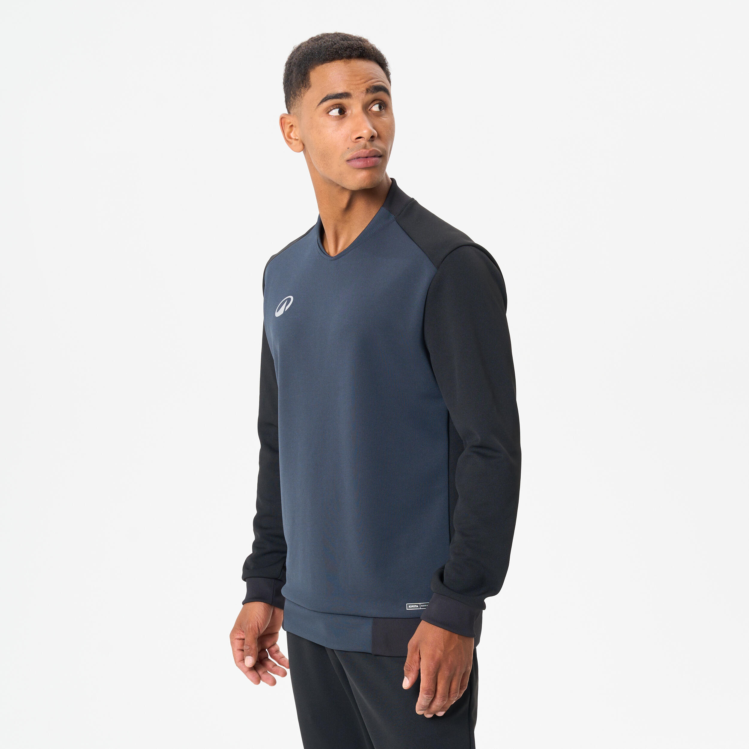 KIPSTA Damen/Herren Fussball Sweatshirt – T100 schwarz | 03583787871027 KIPSTA Damen/Herren Fussball Sweatshirt – T100 schwarz | 03583787871027
