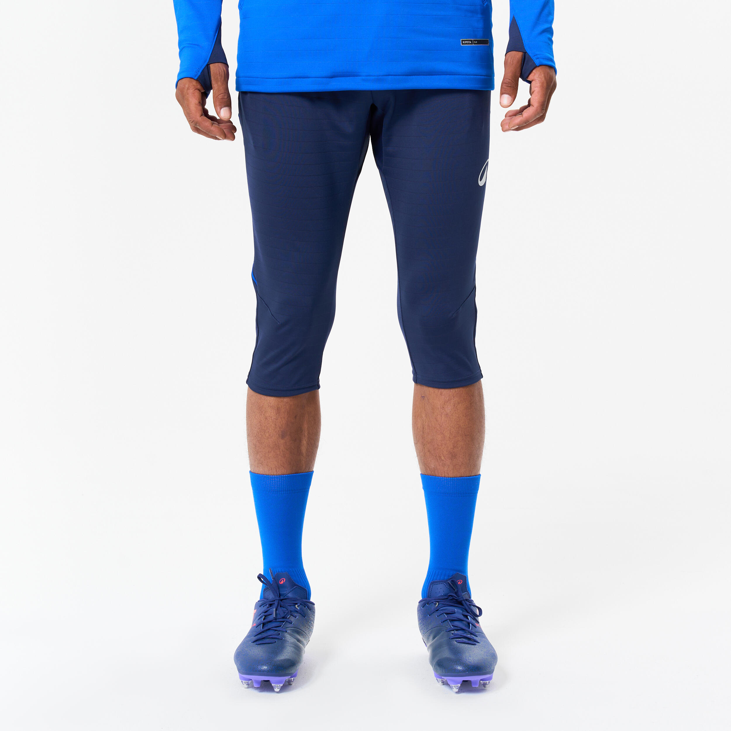 KIPSTA Pantaloni 3/4 calcio uomo CLR blu