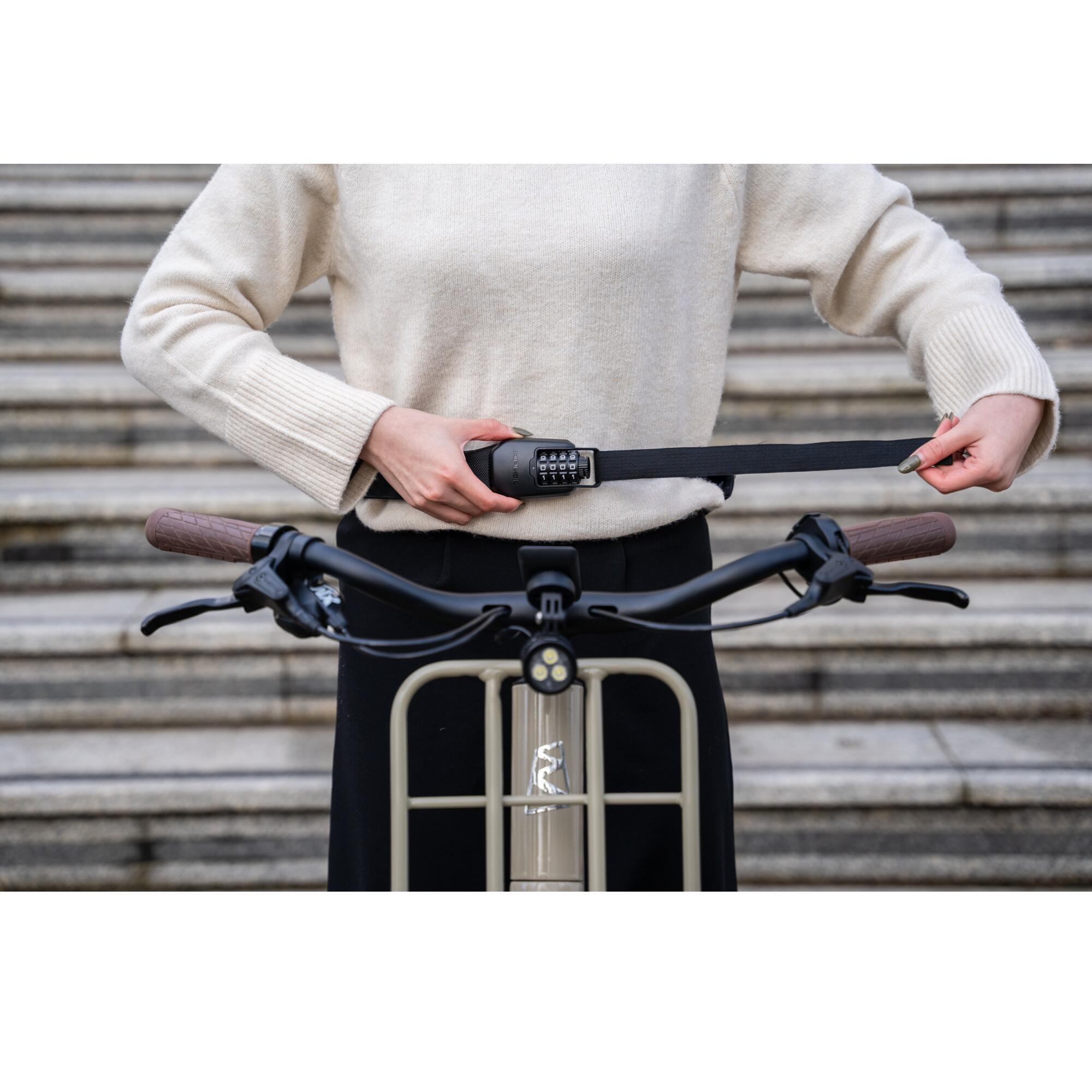 Hiplok Spin Wearable Chain Bike lock - Black 3/5