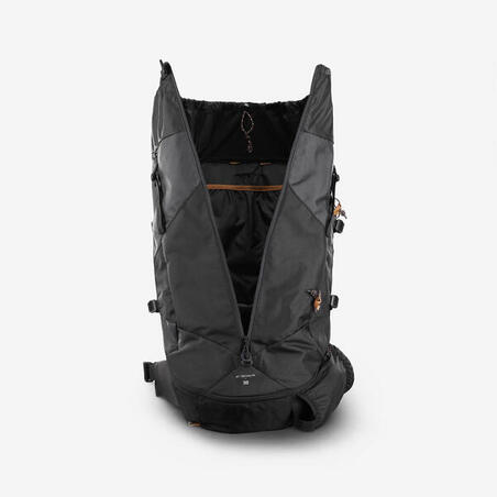 Рюкзак чоловічий TREK 100 EASYFIT для трекінгу 50 л чорний