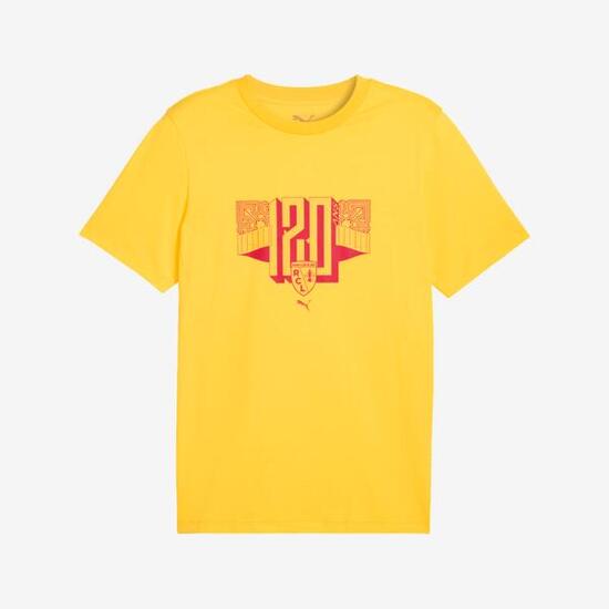 T-Shirt en coton RC Lens "120 ANS" saison 25/26 Adulte