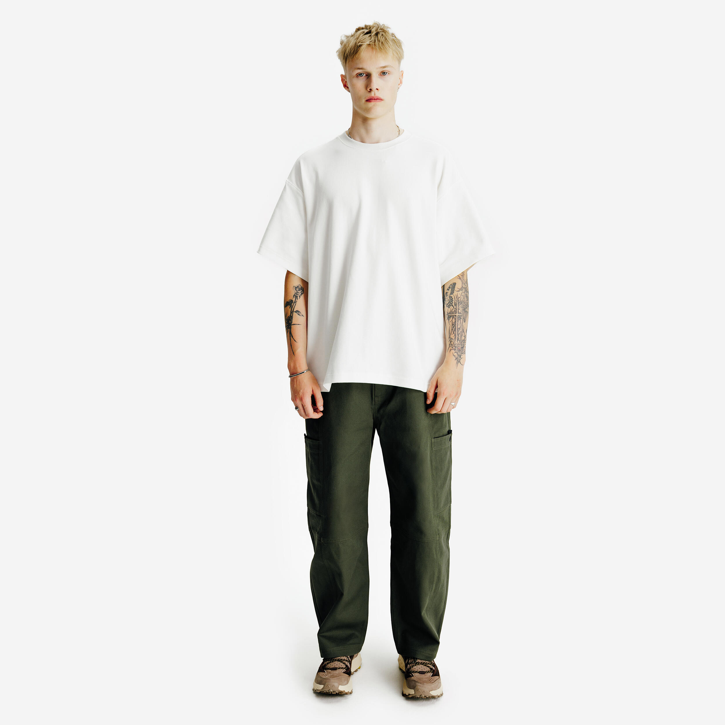 7/8-Hose für Herren, Lifetech, khaki 2/5