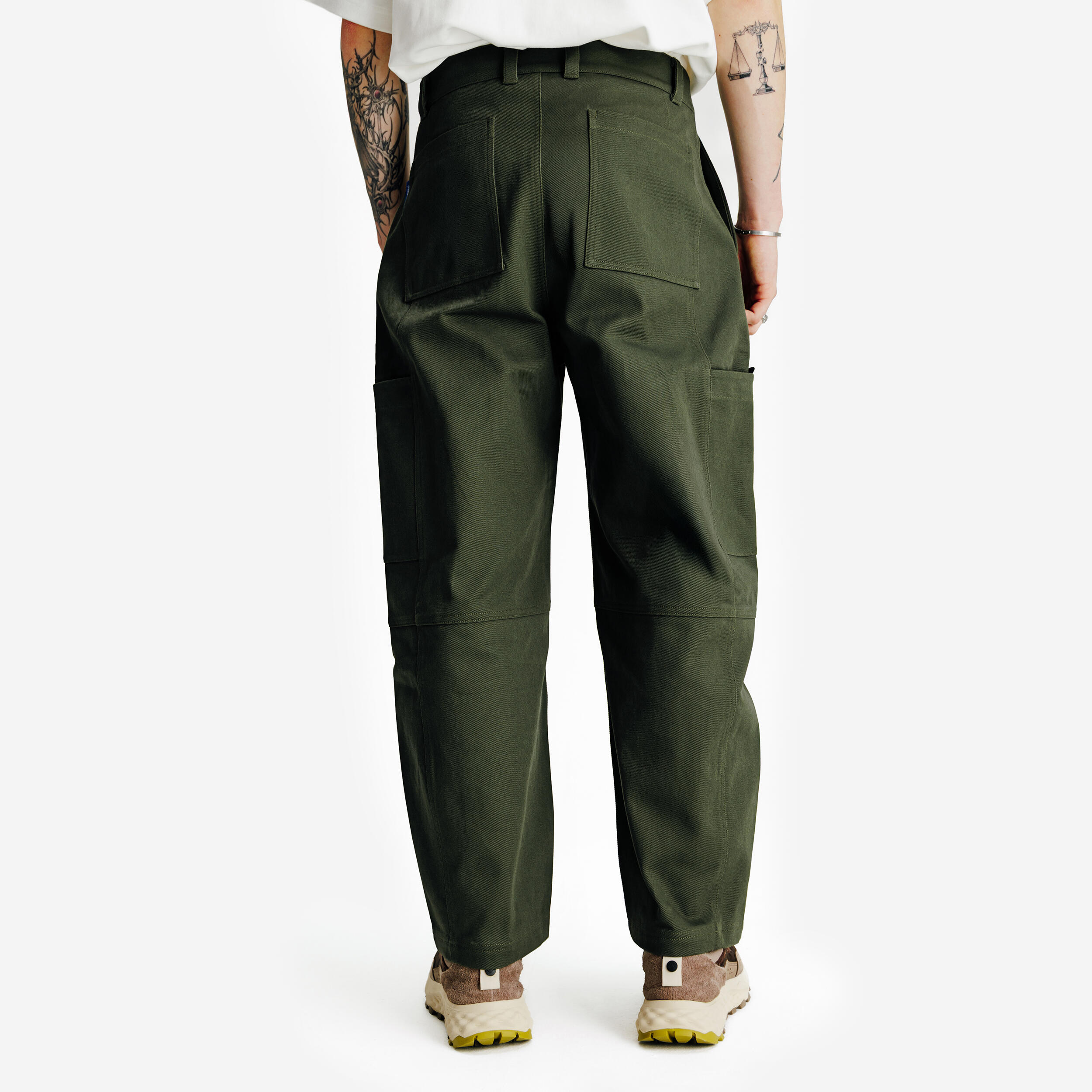 7/8-Hose für Herren, Lifetech, khaki 4/5