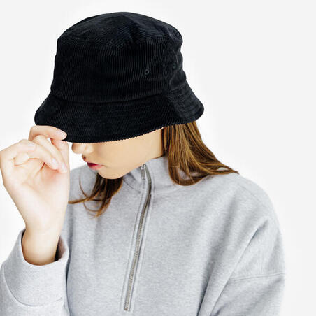 Панама Fisherman вельветова чорна