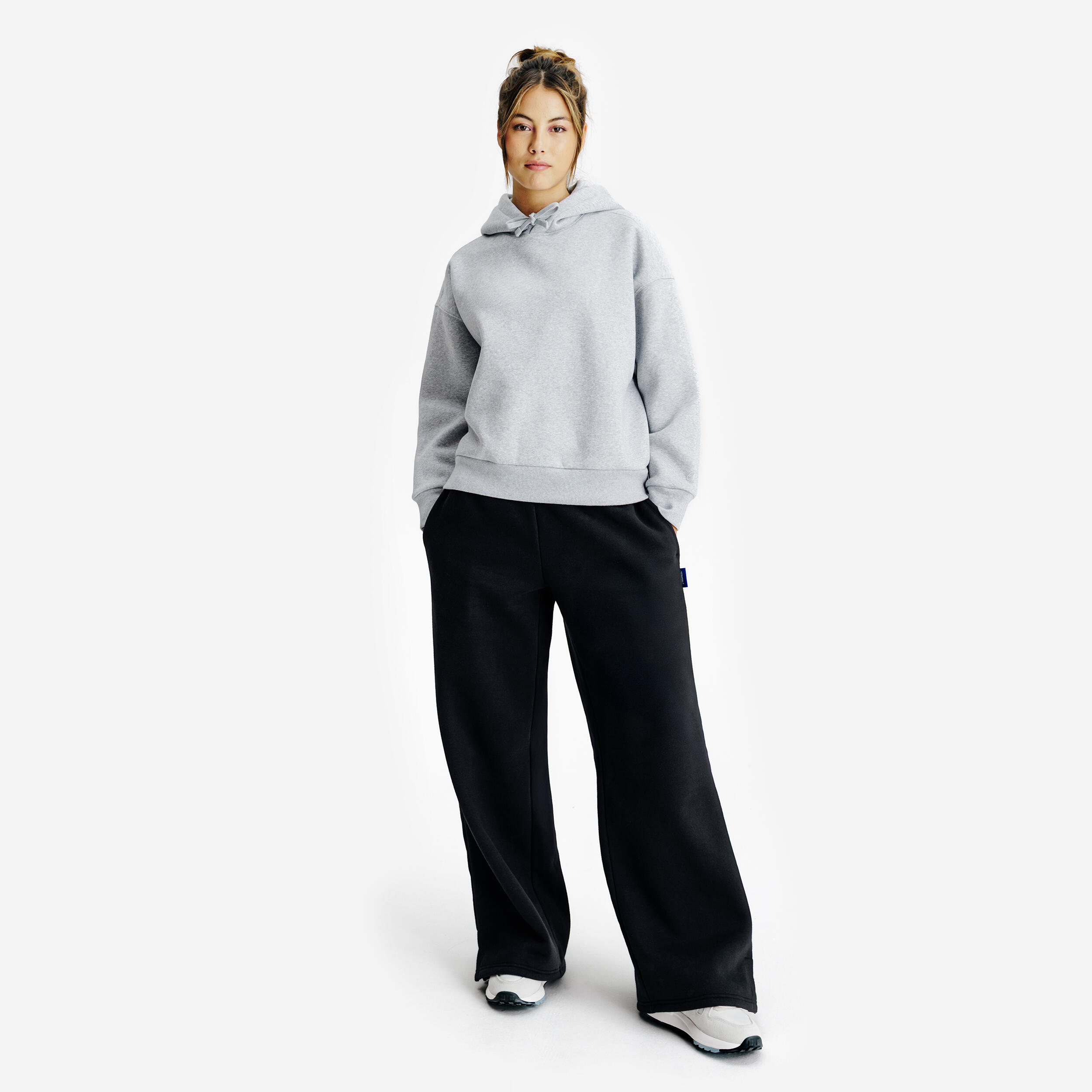 Women's Hoodie Elementals Grey Marl