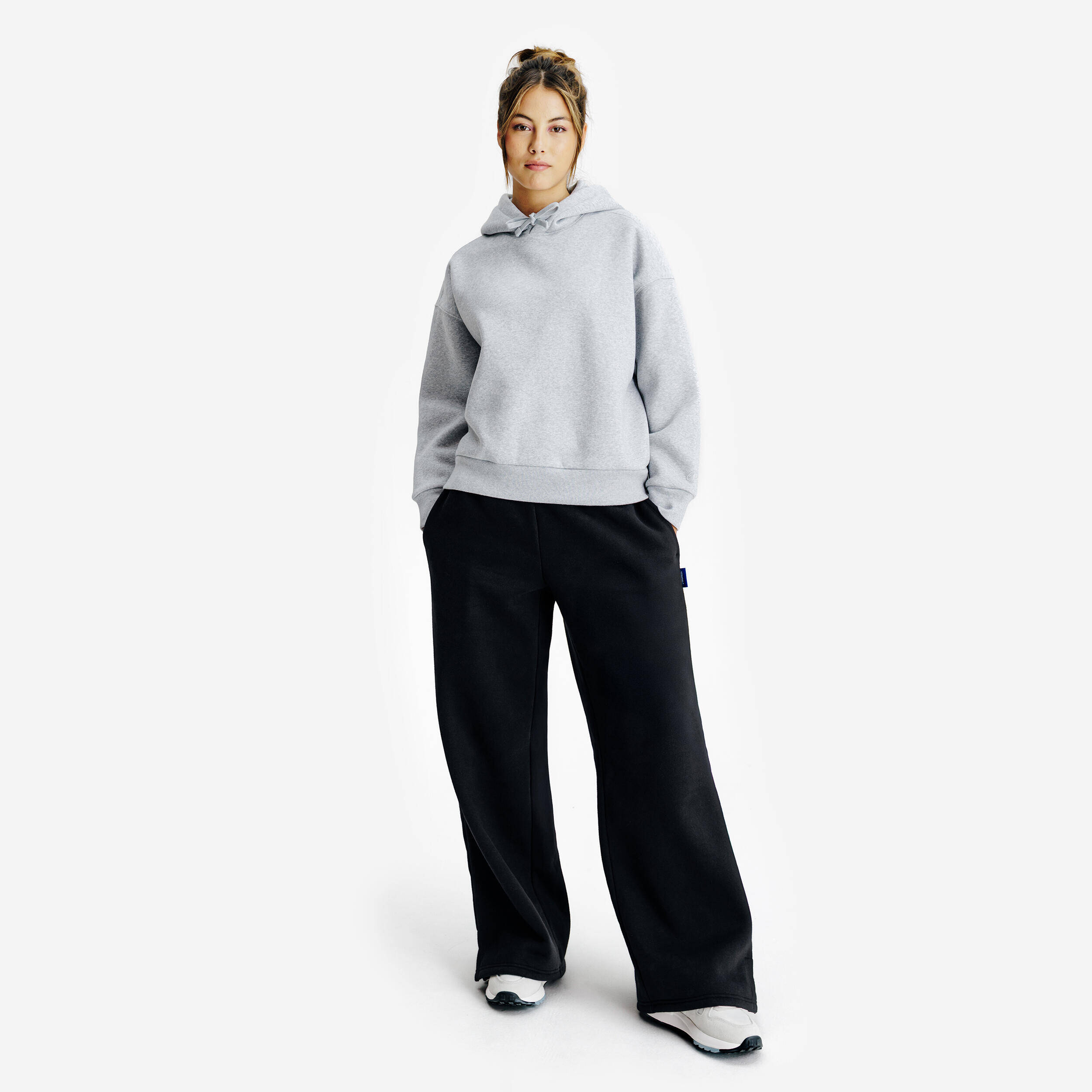 Women's Hoodie Elementals Grey Marl -  2