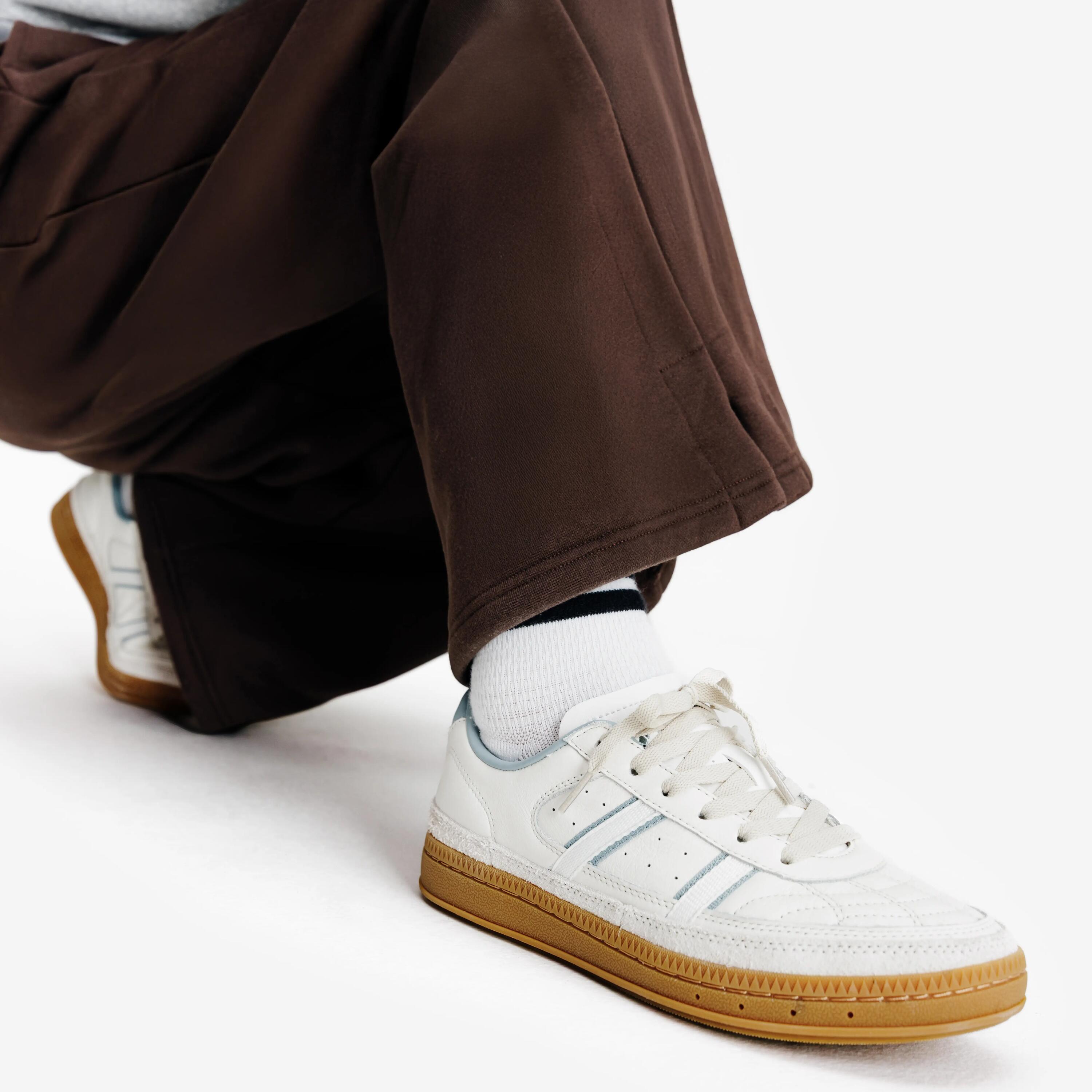 Tenis deportivos de piel blancos para mujer Player 80 12/35