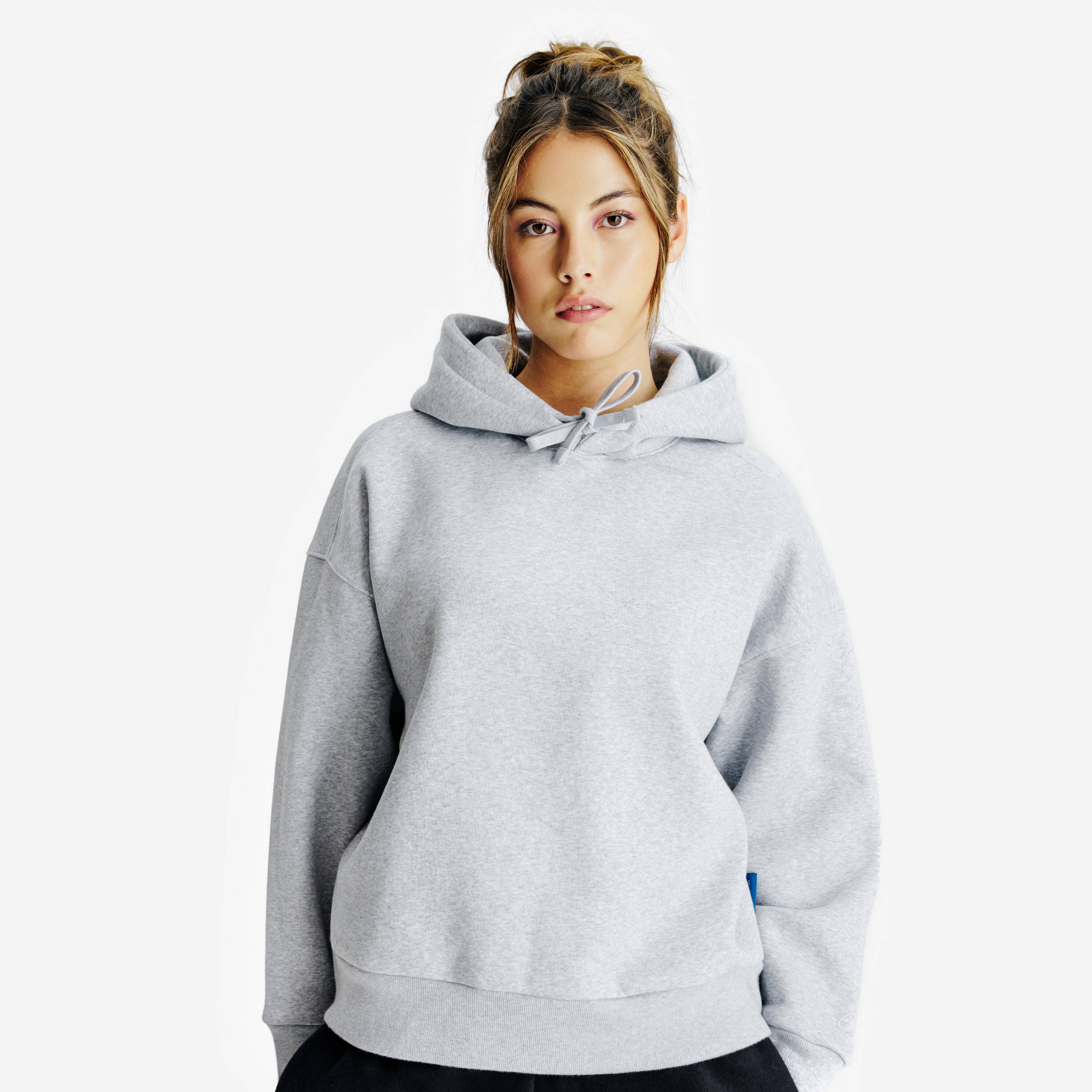Women's Hoodie Elementals Grey Marl -  1