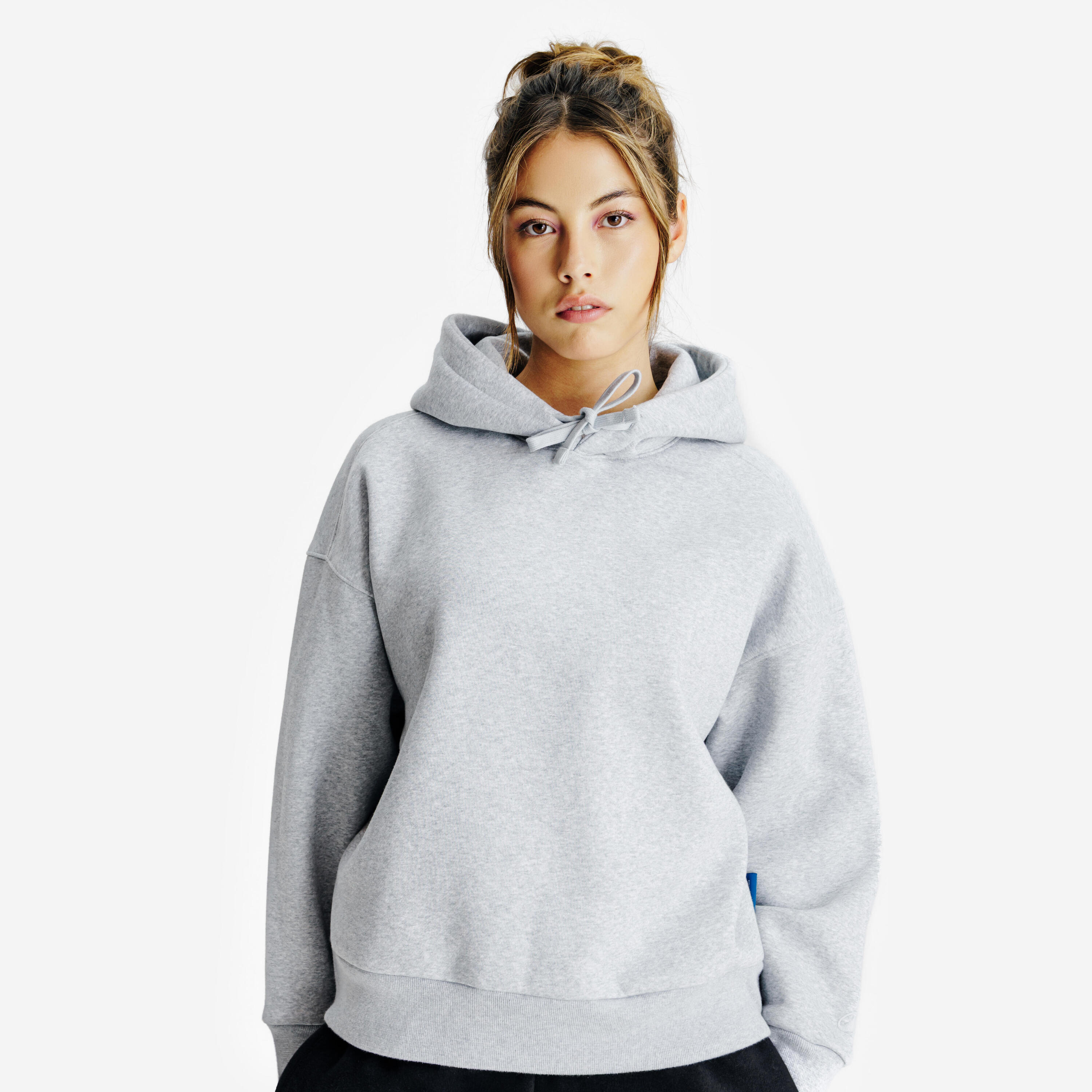 DECATHLON Hoodie Damen - Elementals grau meliert