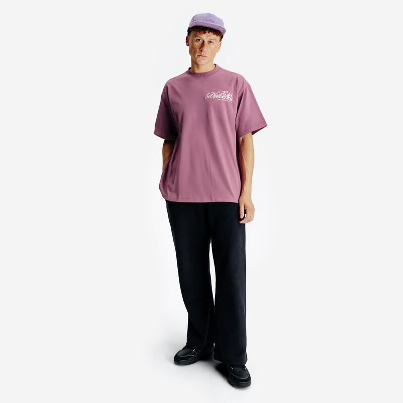 Tricou sport cu imprimeu Mov Adulți
