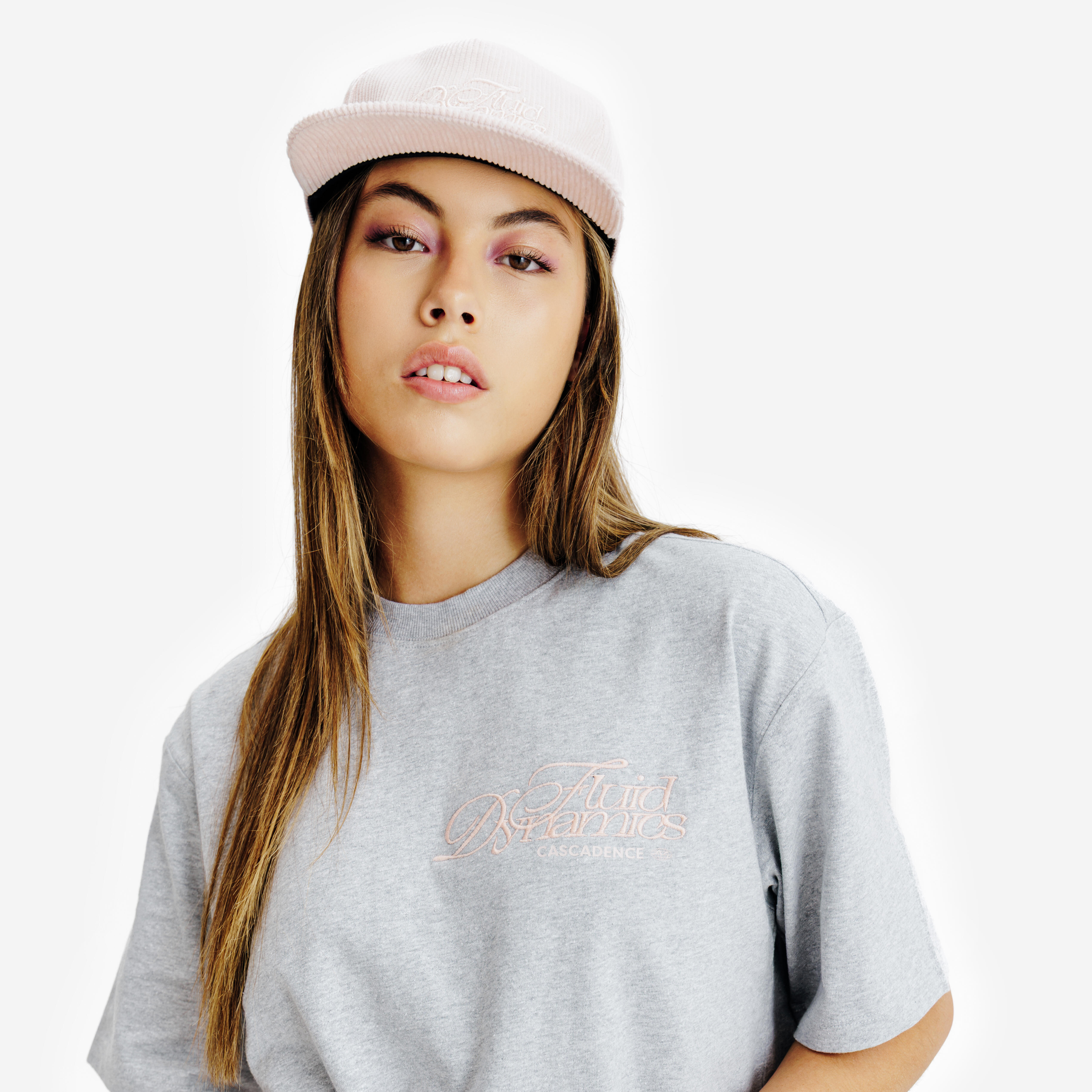 Graphic Unisex T-shirt - mottled grey