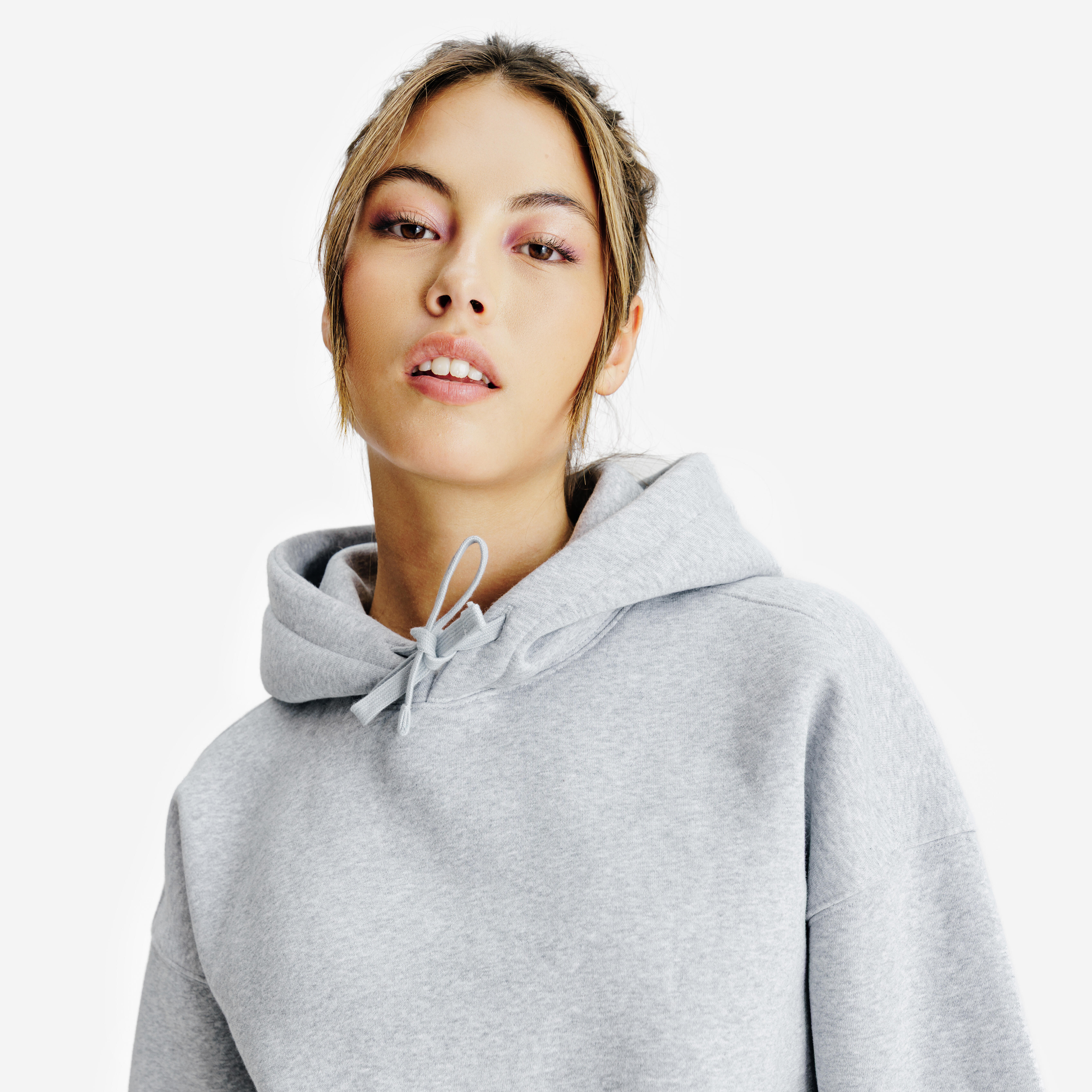 Women's Hoodie Elementals Grey Marl
