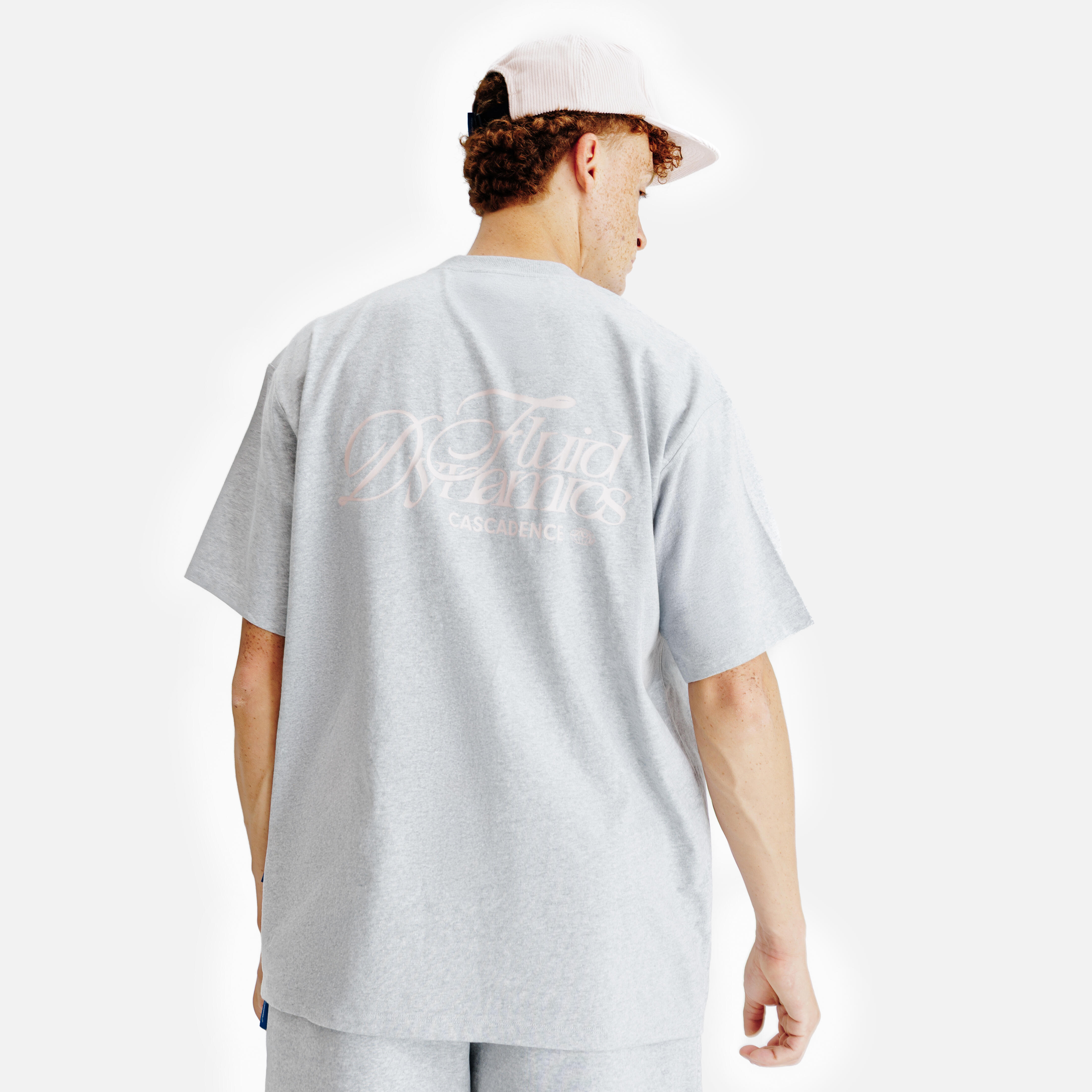 Graphic Unisex T-shirt - mottled grey