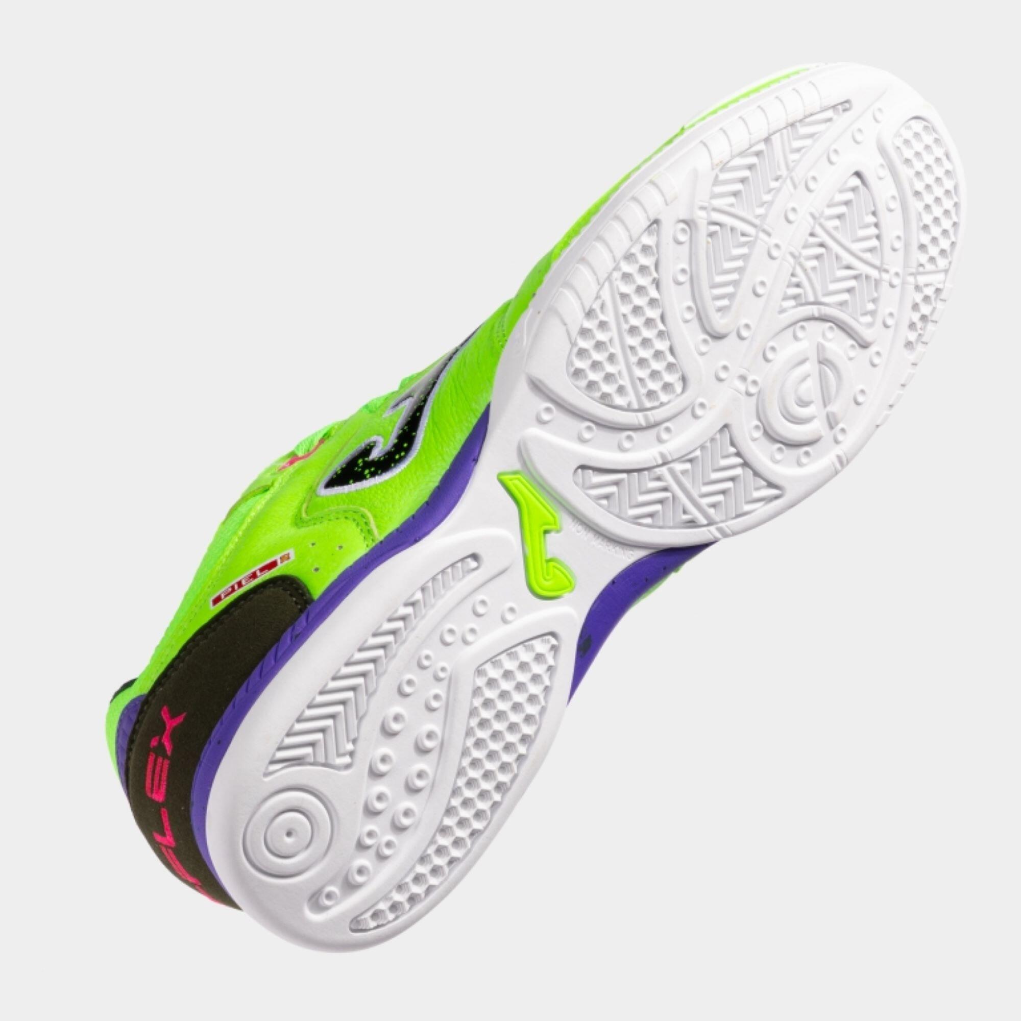 Schuhe Futsal Top Flex Erwachsene Vert 2/5