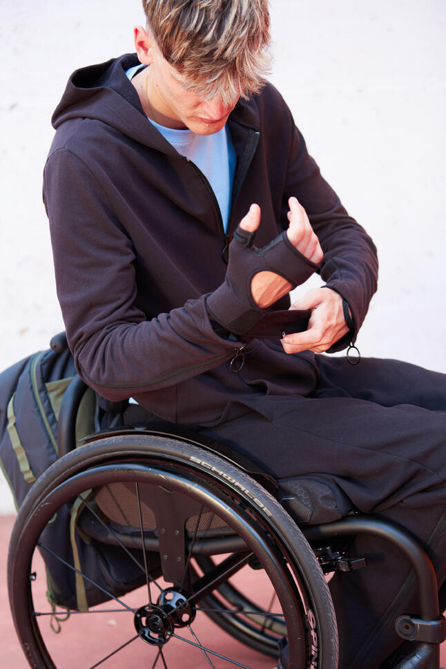 Rękawice do wózka inwalidz.