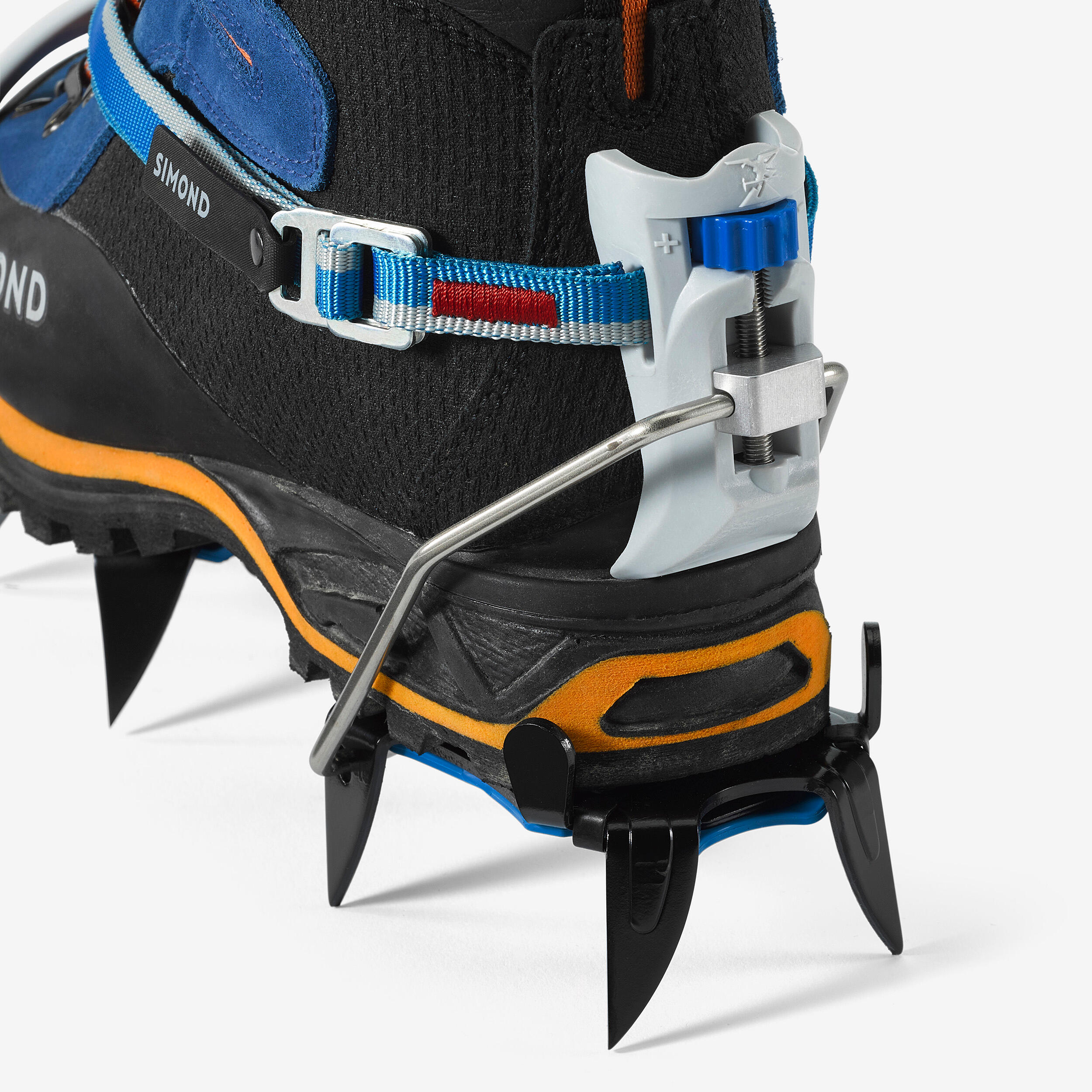 10-point mountaineering CRAMPONS CAÏMAN SEMI-STEP-IN / STEP-IN