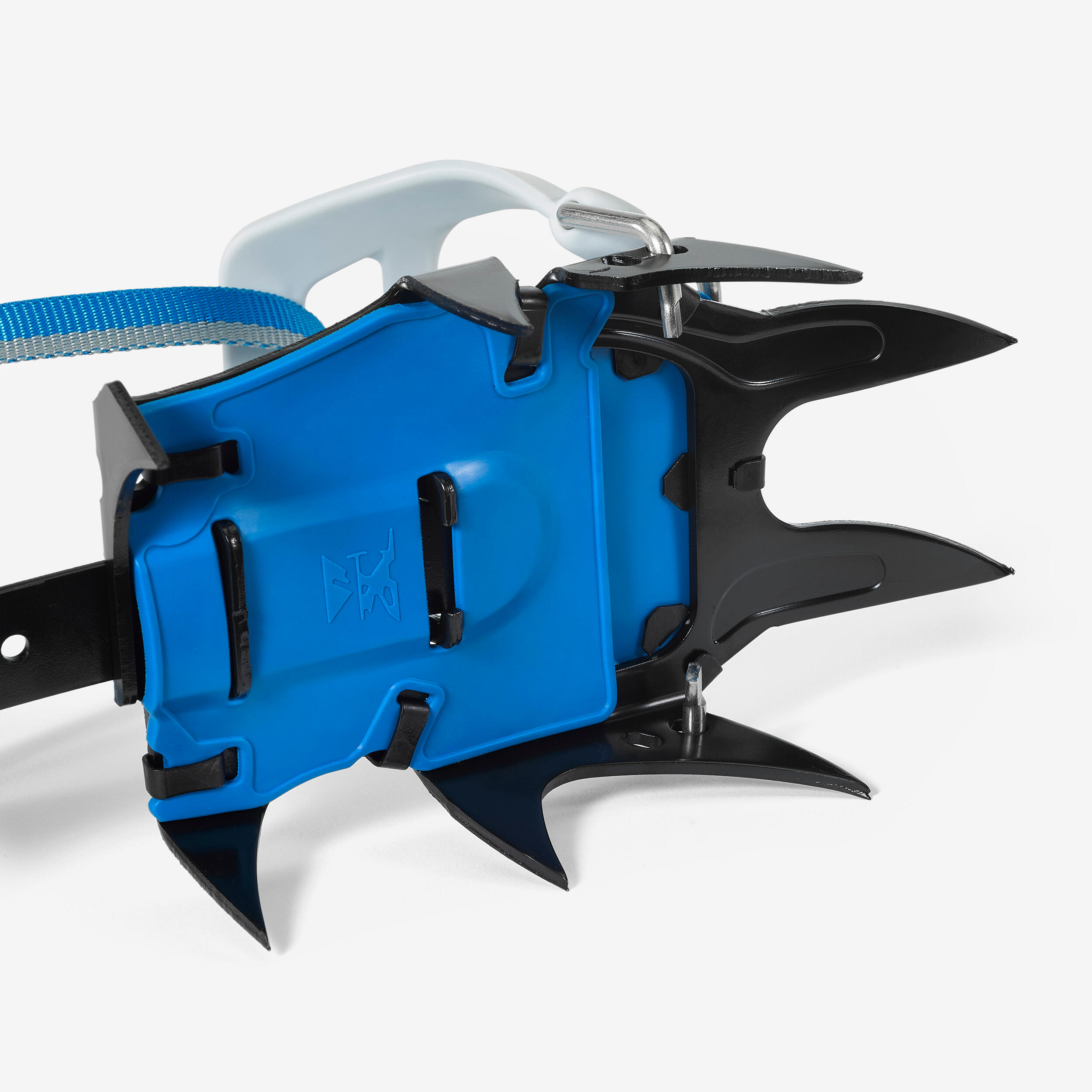 12-point mountaineering crampons - makalu straps