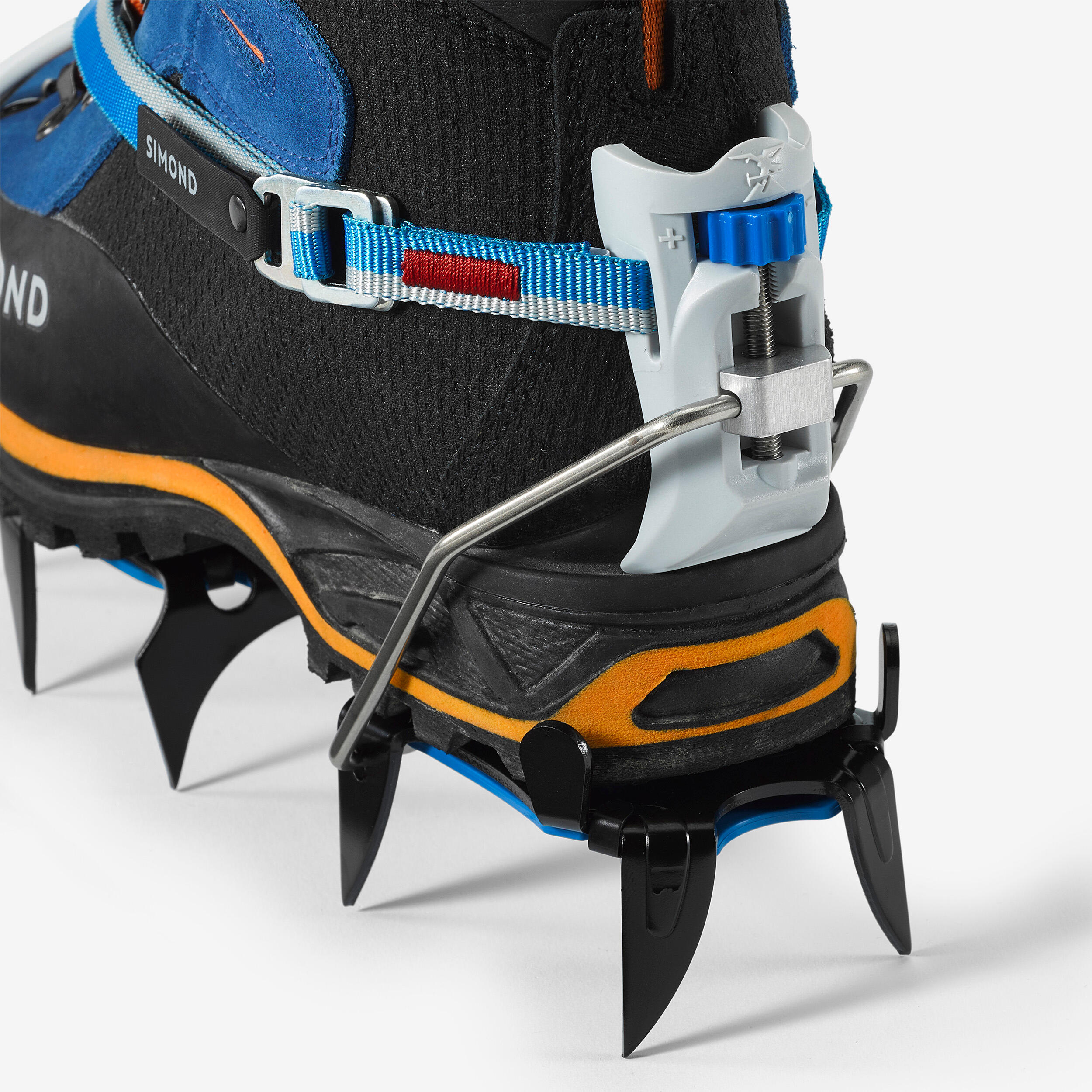 12-point mountaineering CRAMPONS- MAKALU SEMI-AUTOMATIC / AUTOMATIC