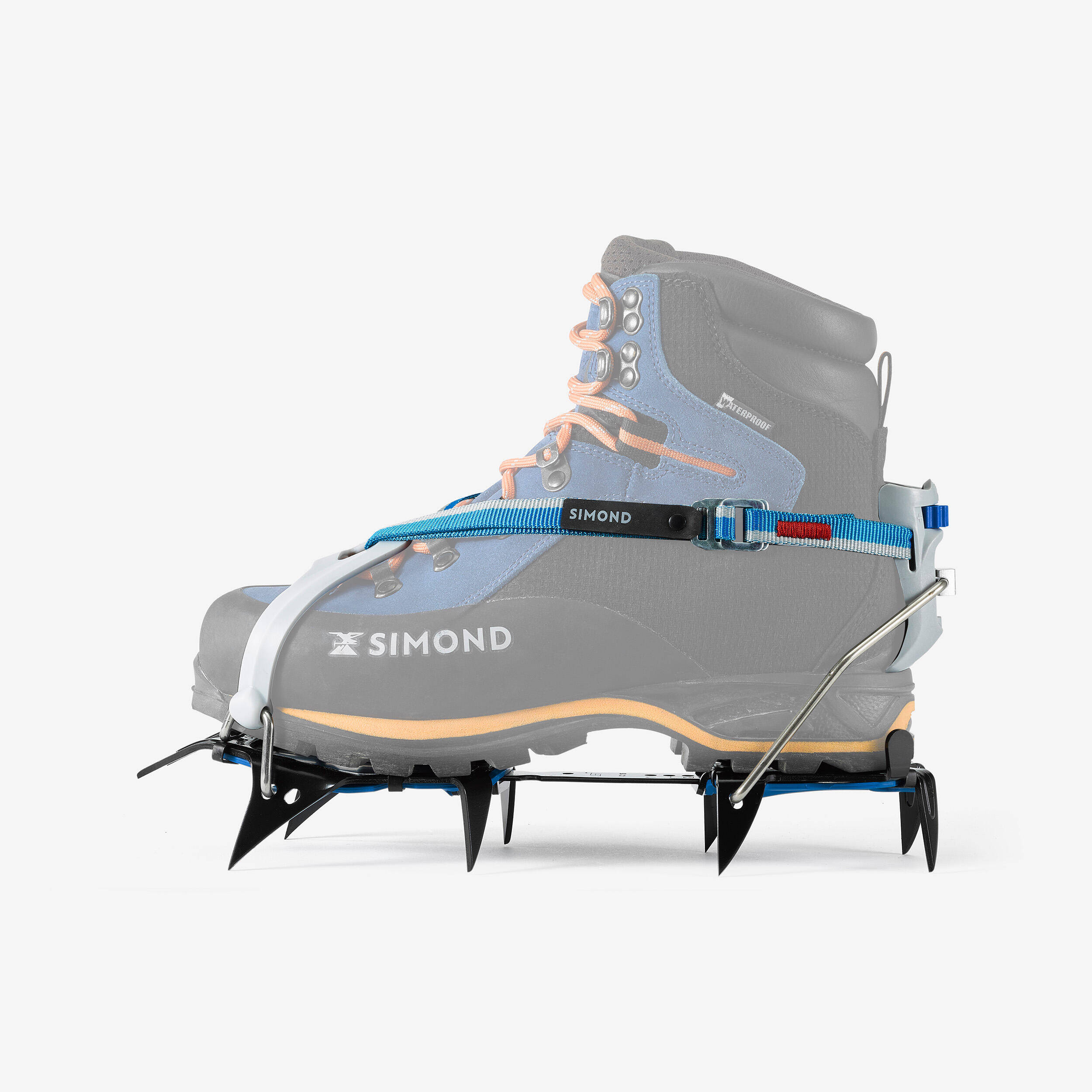 10-point mountaineering CRAMPONS CAÏMAN SEMI-STEP-IN / STEP-IN -  3