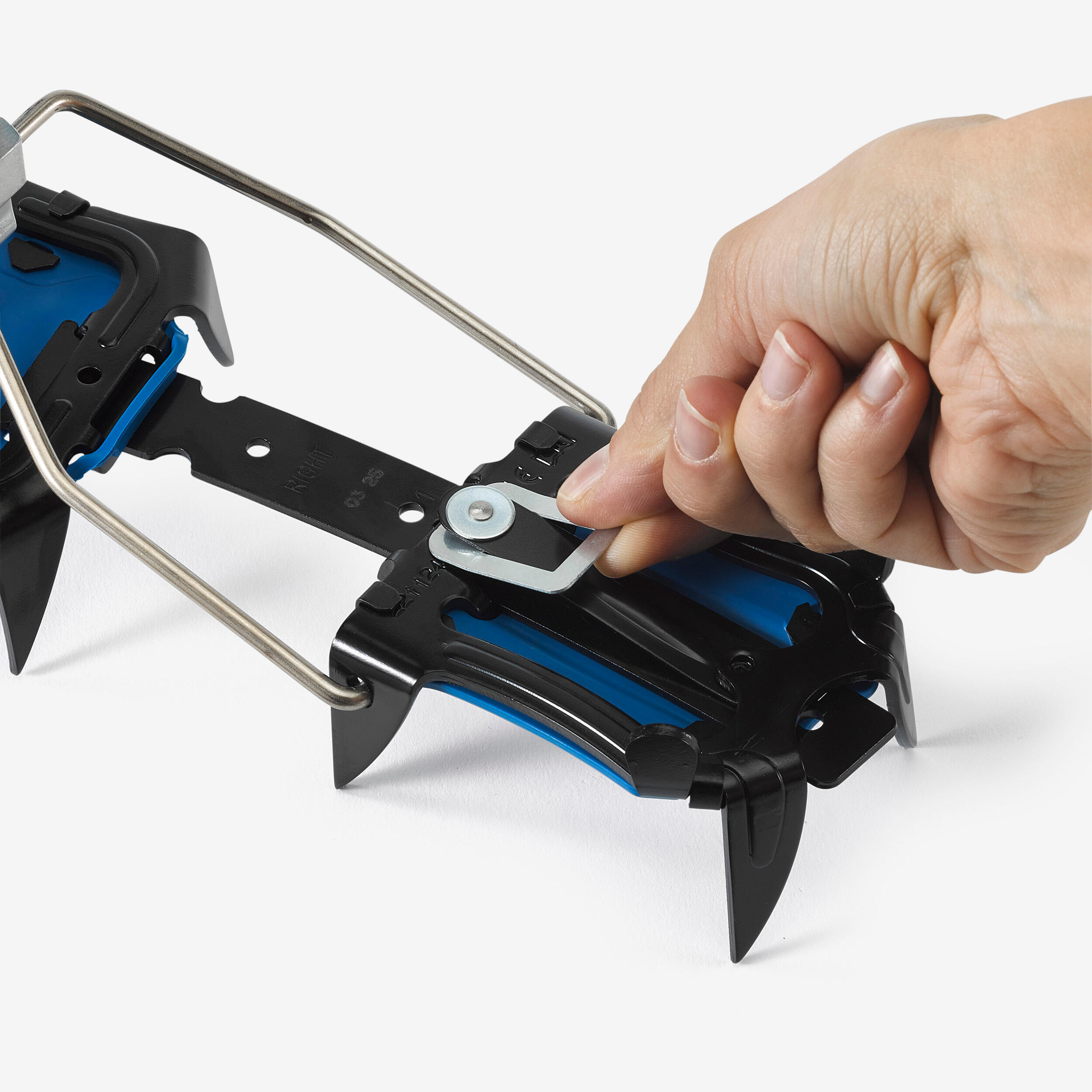 10-point mountaineering CRAMPONS CAÏMAN SEMI-STEP-IN / STEP-IN