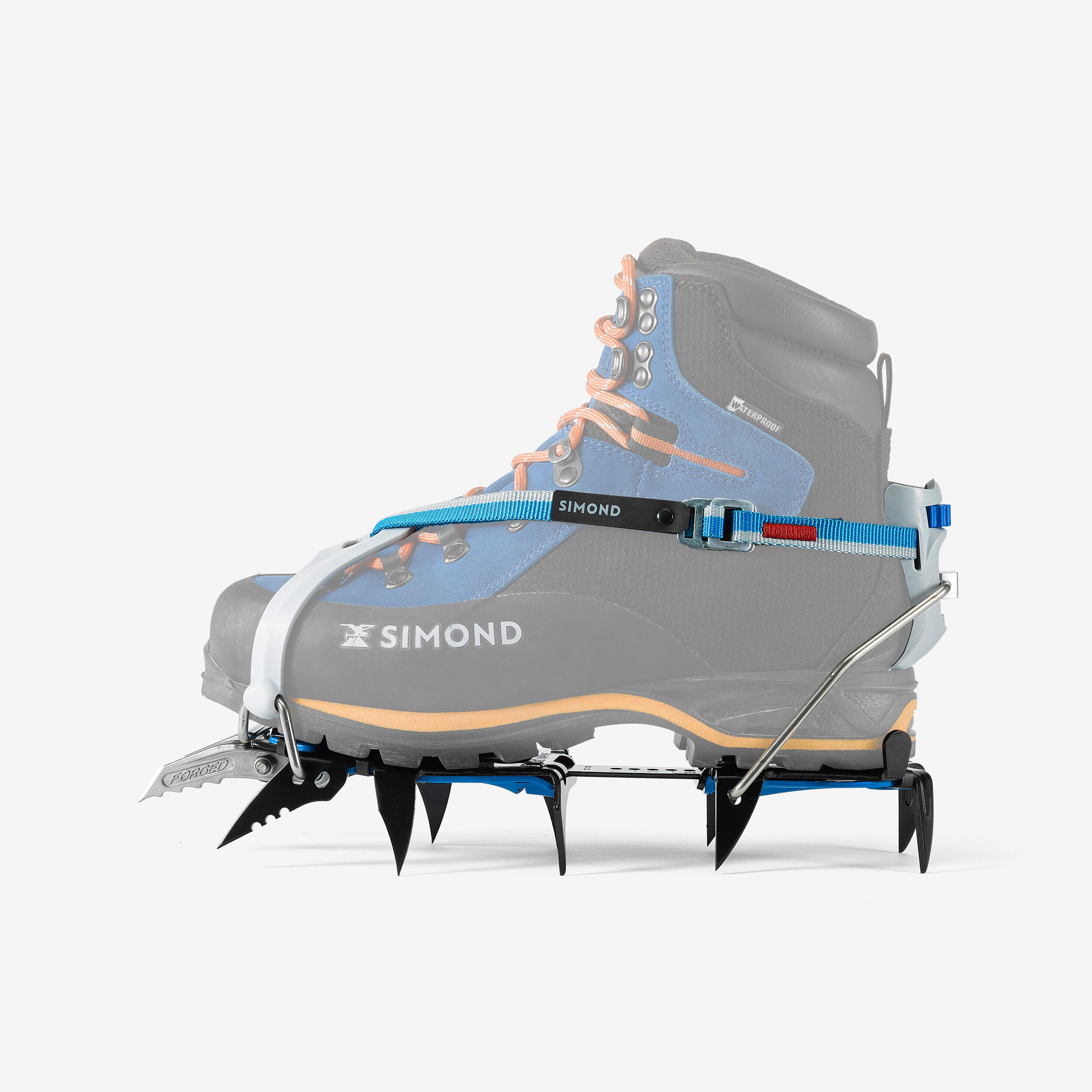 Technical mountaineering crampons -  Vampire Mix SEMI- AUTOMATIC / AUTOMATIC