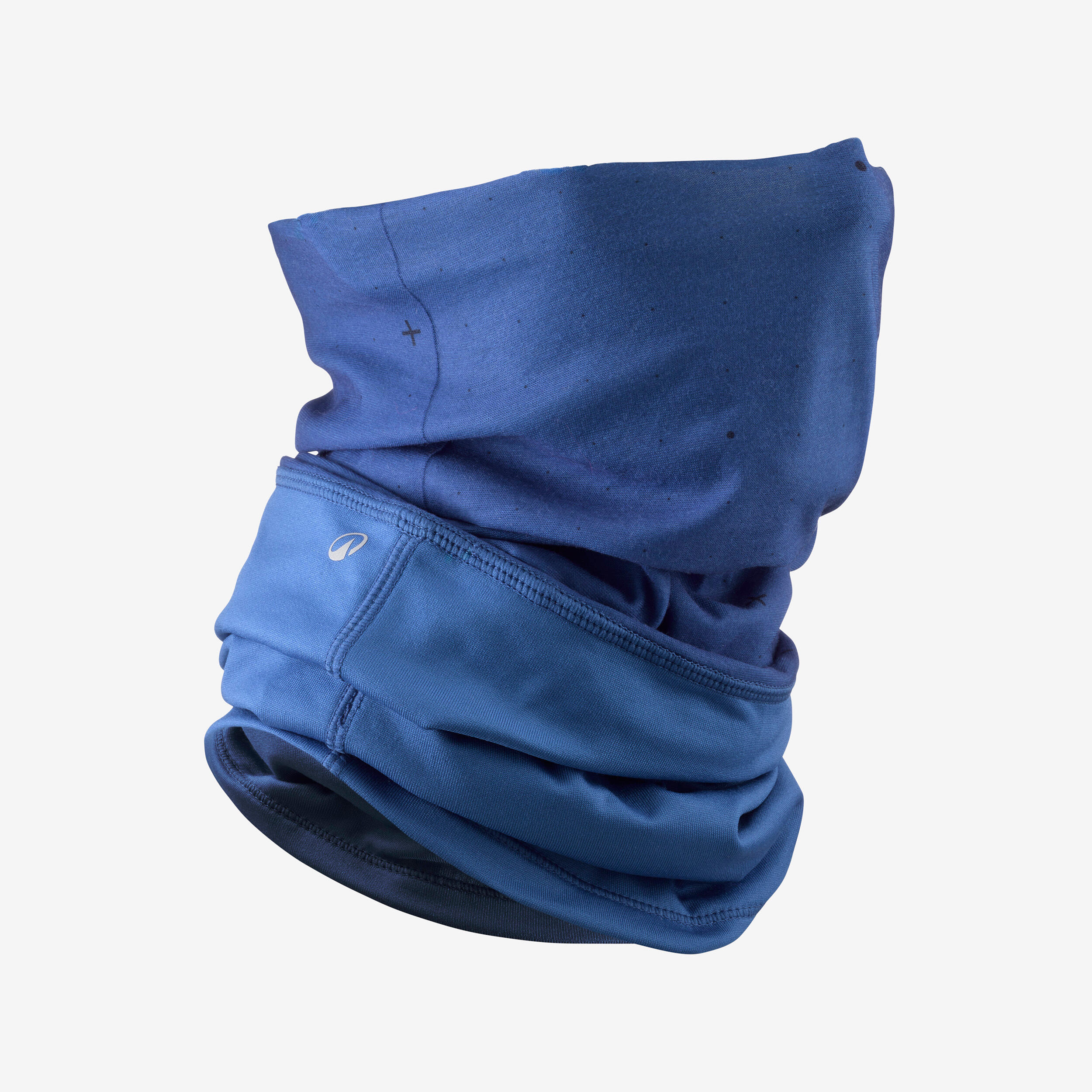 WEDZE Schlauchschal Erwachsene Bi-Material variabel - Hug 900 blau 
