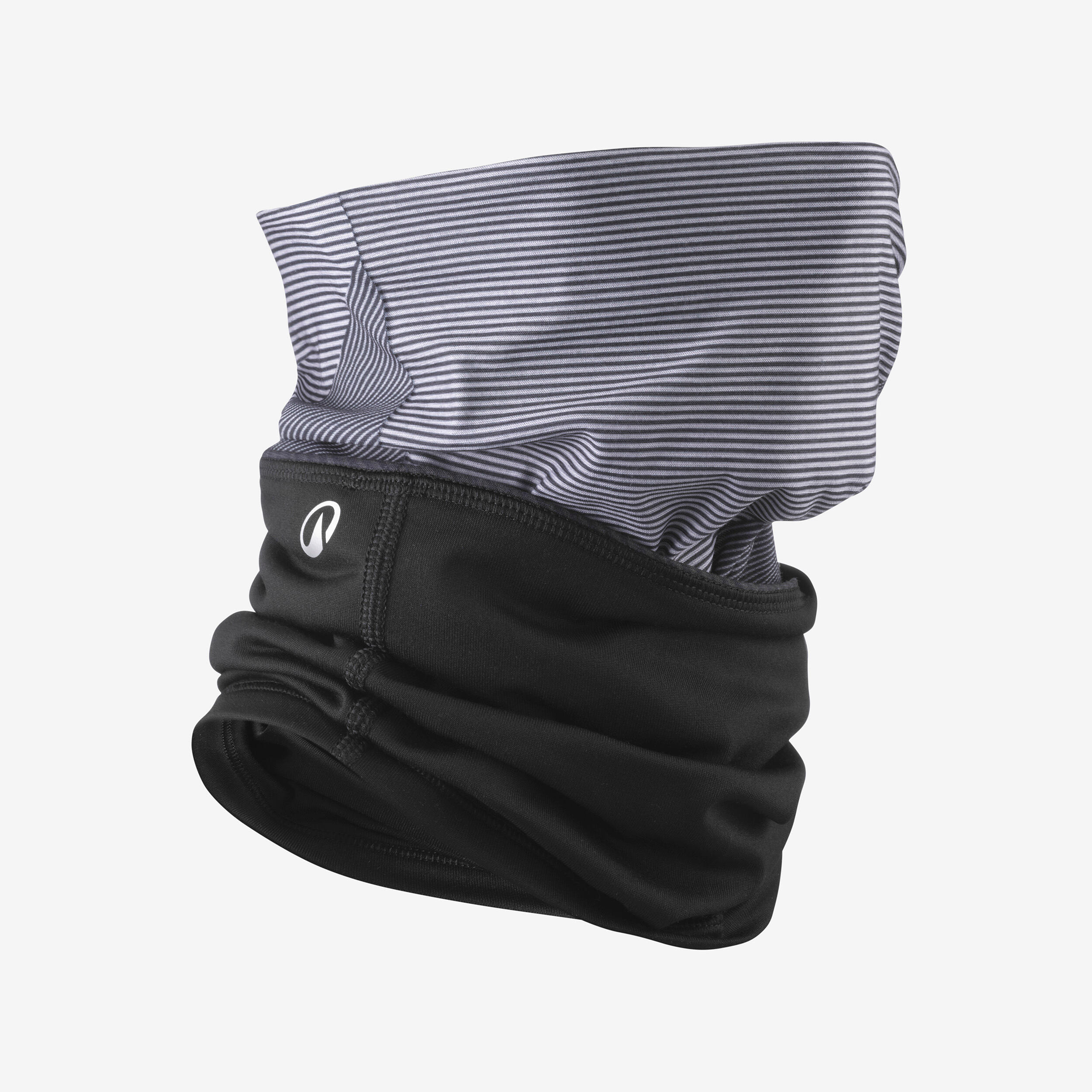 ADULT HIGH-TECH SKI NECK WARMER - HUG - BLACK