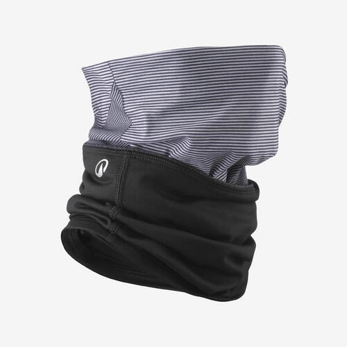 Cache cou bi-matière et modulable adulte, HUG 900 gris